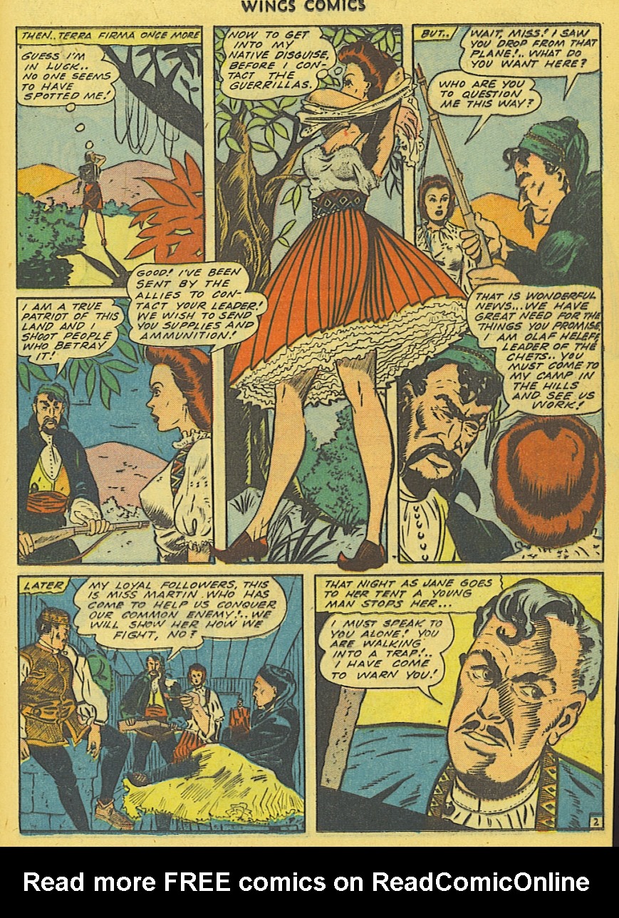 Read online Wings Comics comic -  Issue #43 - 37