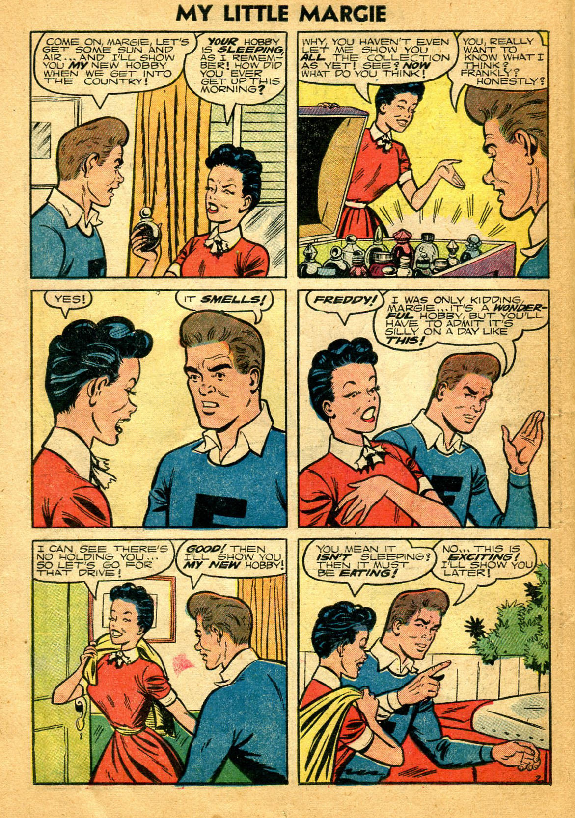 Read online My Little Margie (1954) comic -  Issue #2 - 18