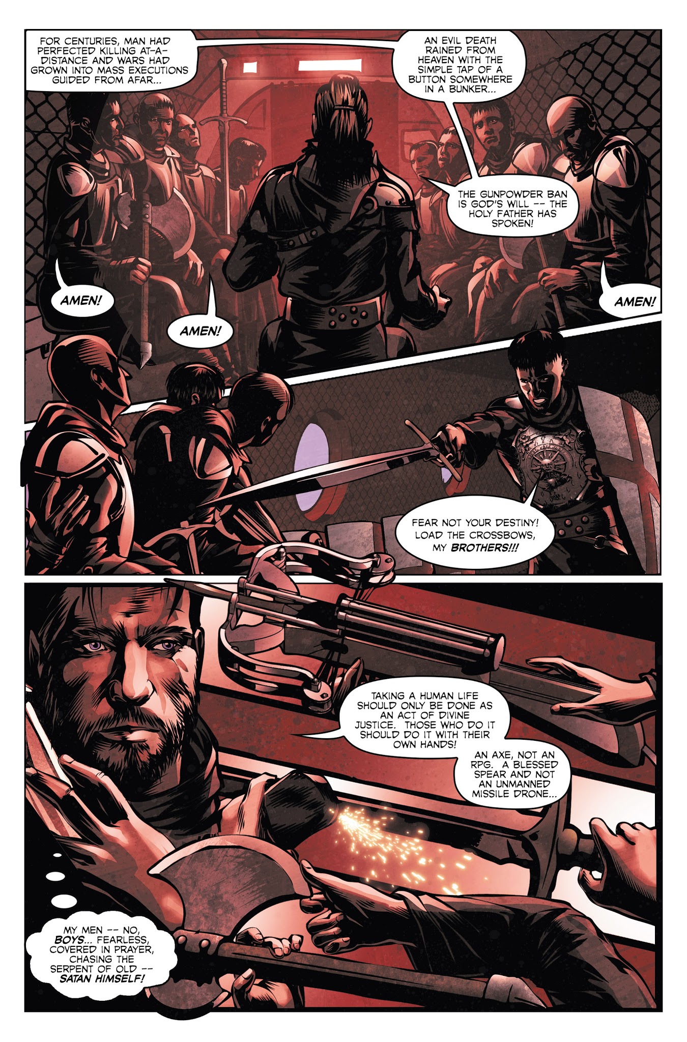 Read online Misbegotten: Runaway Nun comic -  Issue #1 - 5