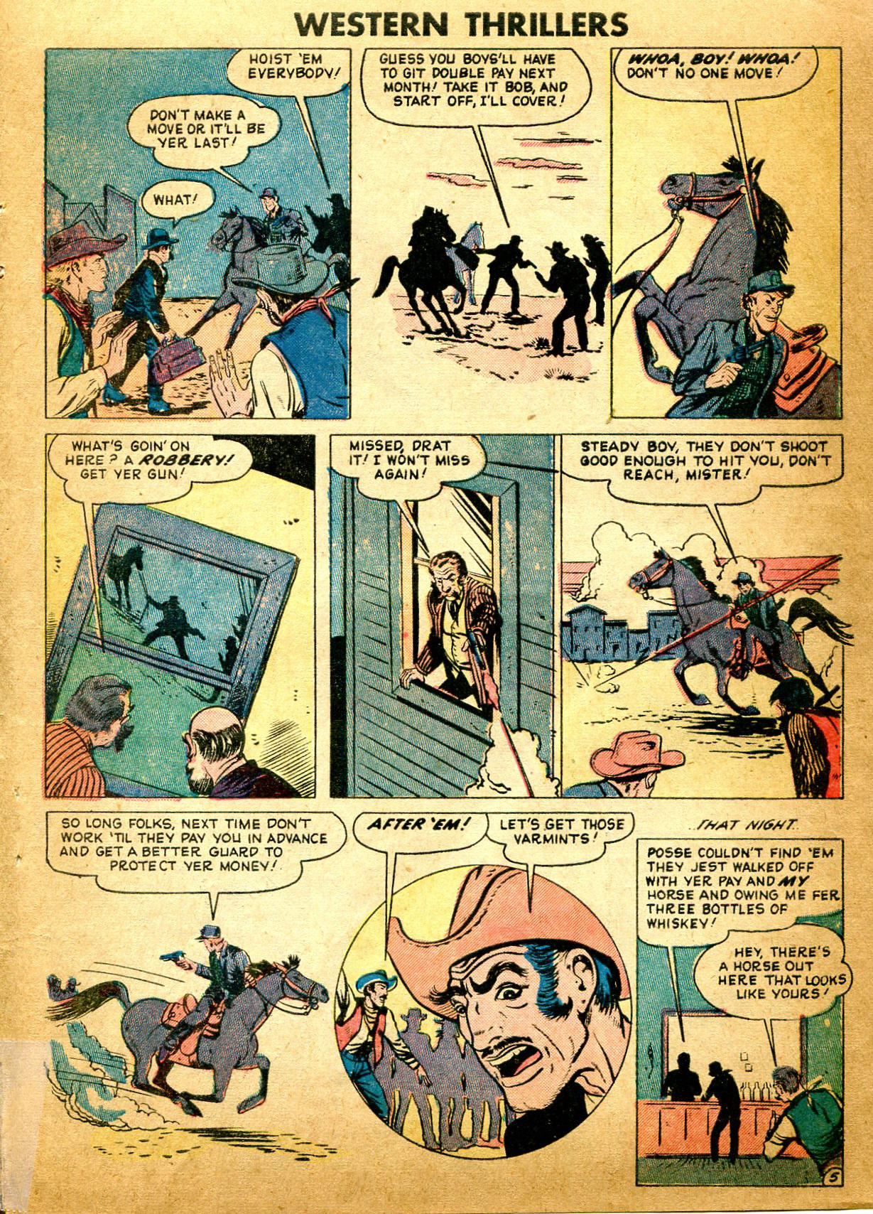 Read online Western Thrillers (1948) comic -  Issue #5 - 29