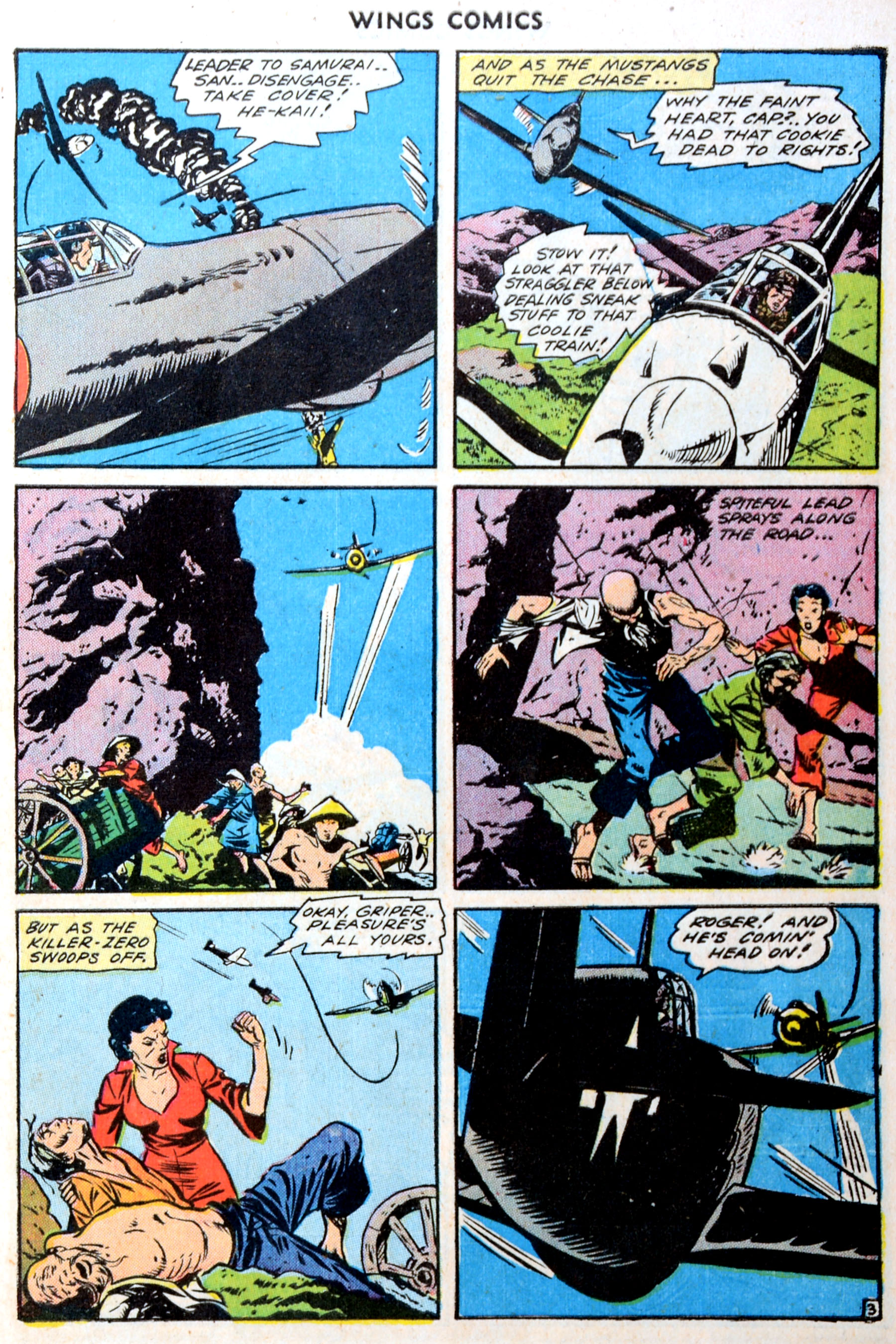 Read online Wings Comics comic -  Issue #47 - 5