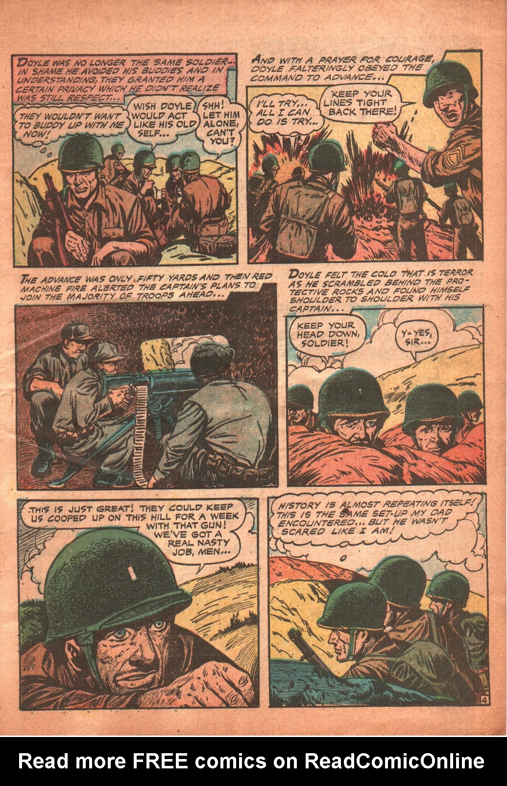 Read online G.I. in Battle (1957) comic -  Issue #6 - 7