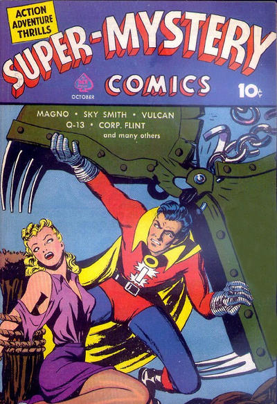 Read online Super-Mystery Comics comic -  Issue #3 - 1