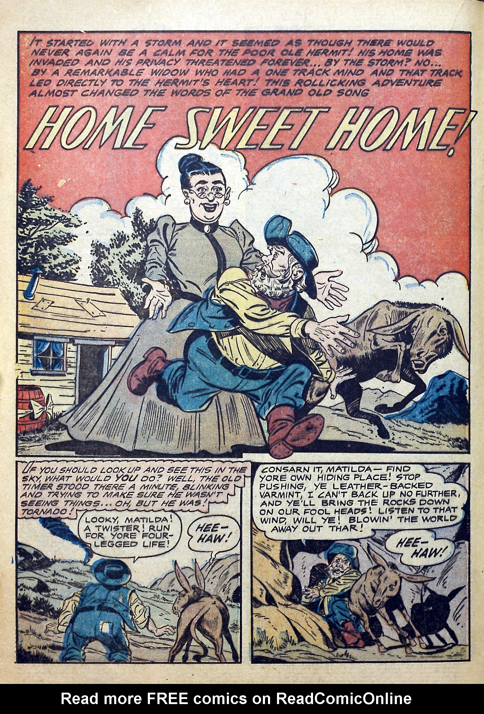 Read online Gunsmoke Trail comic -  Issue #1 - 18