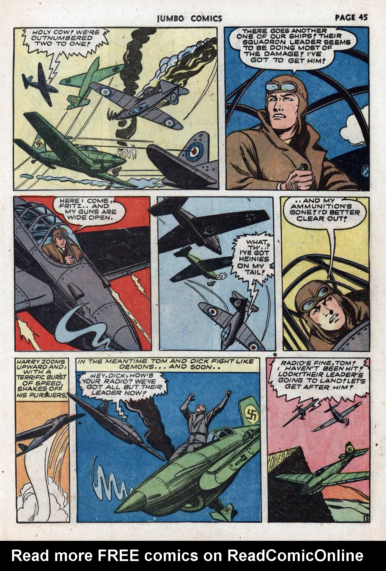 Read online Jumbo Comics comic -  Issue #48 - 47