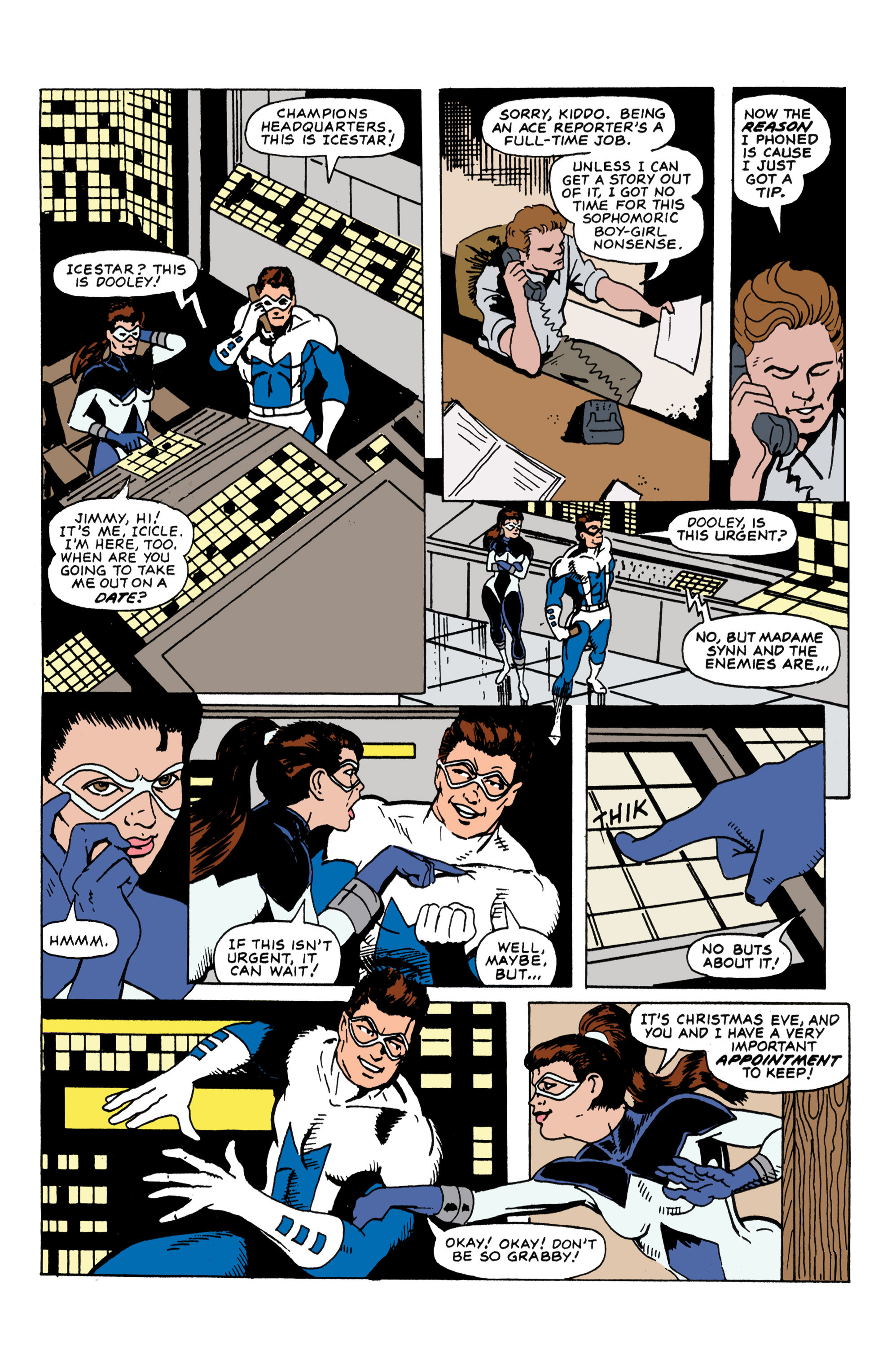 Read online The Adventures of Chrissie Claus comic -  Issue #5 - 6