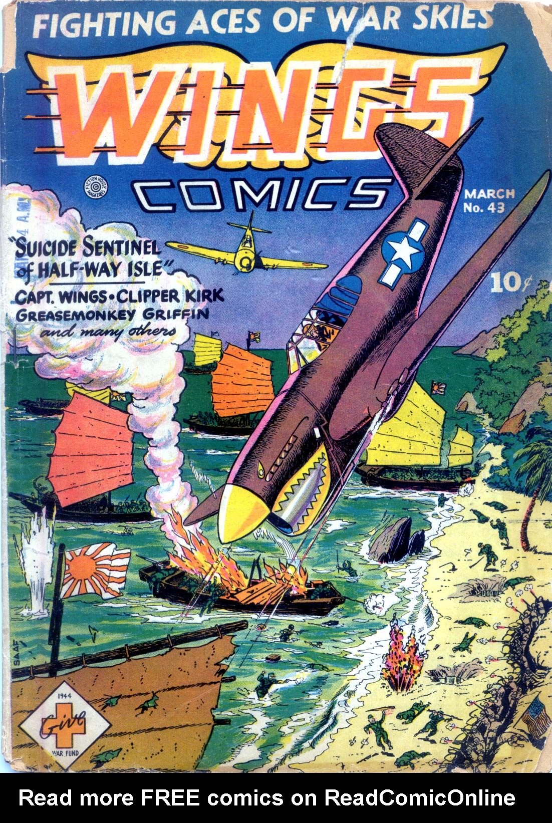 Read online Wings Comics comic -  Issue #43 - 1