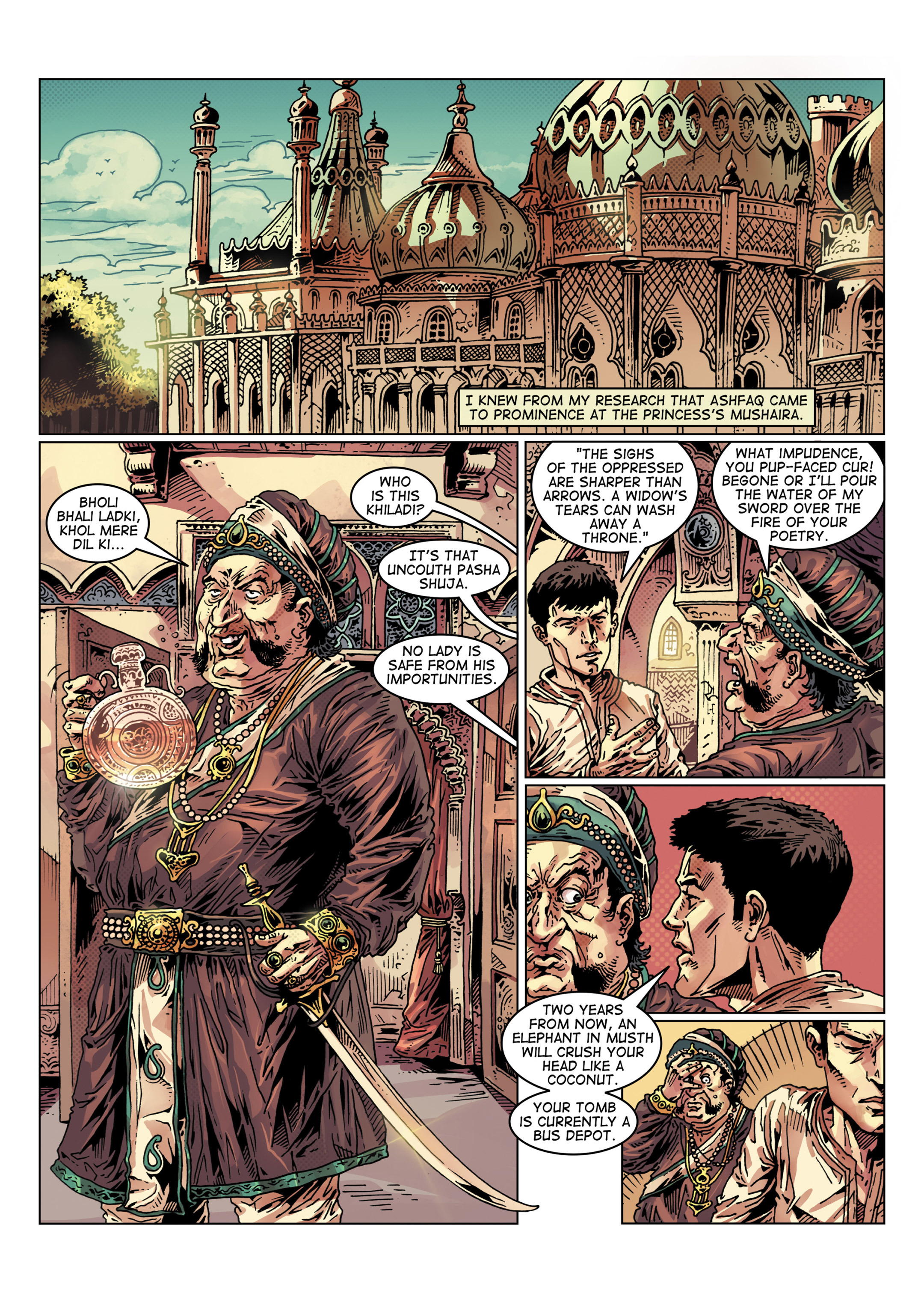 Read online Hyderabad: A Graphic Novel comic -  Issue # TPB - 28