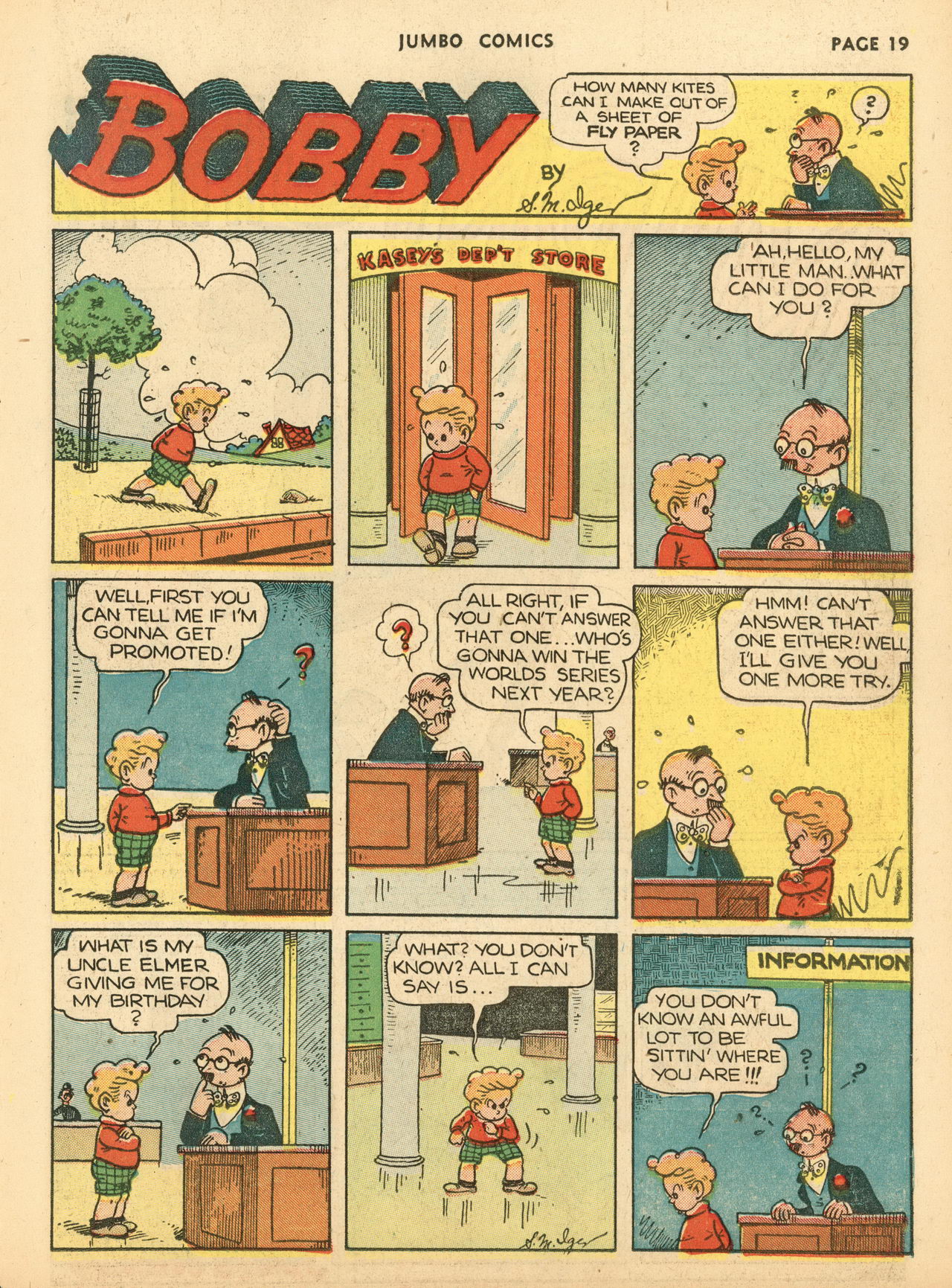 Read online Jumbo Comics comic -  Issue #29 - 21