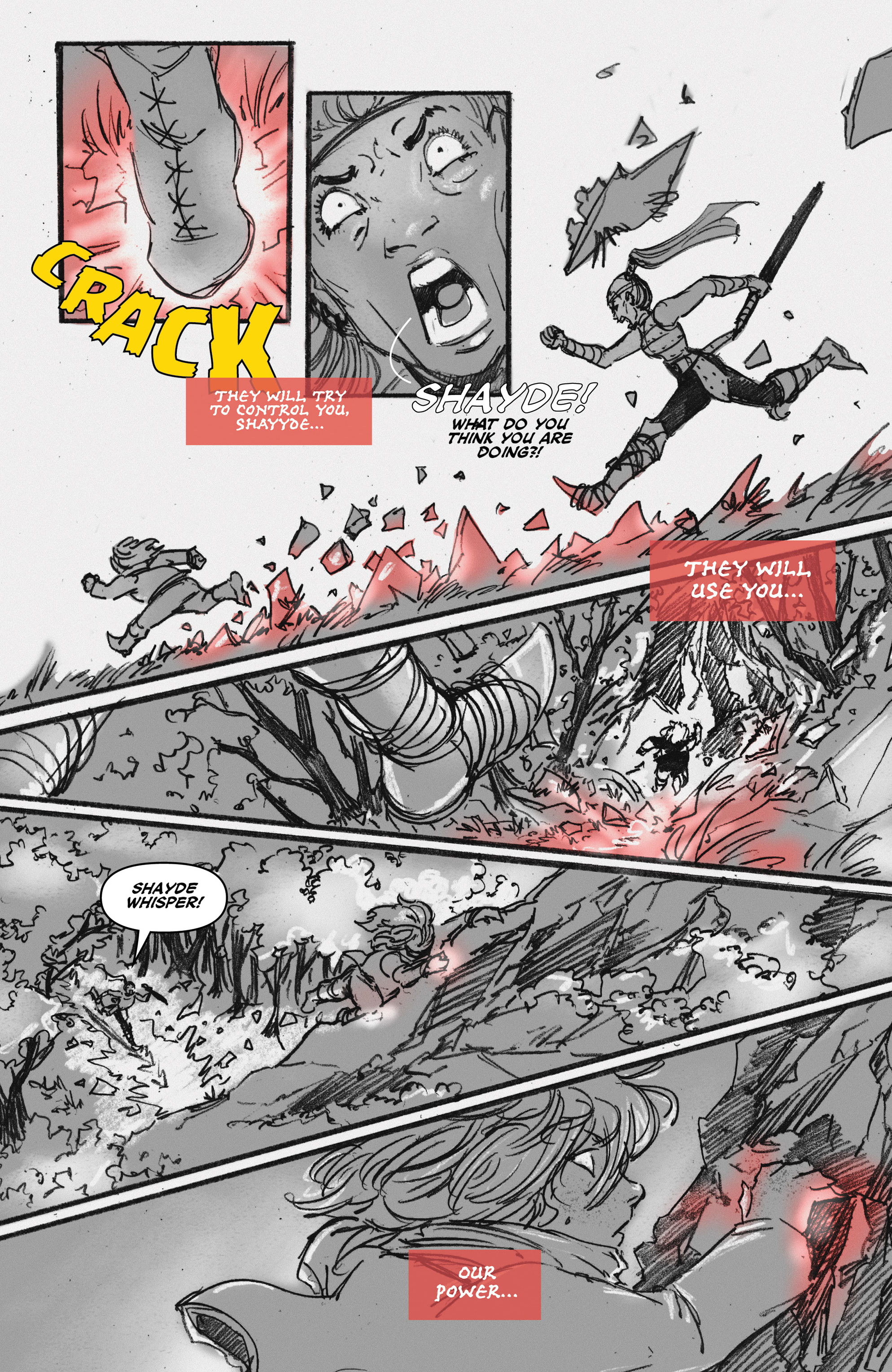 Read online Stoneheart comic -  Issue #4 - 5