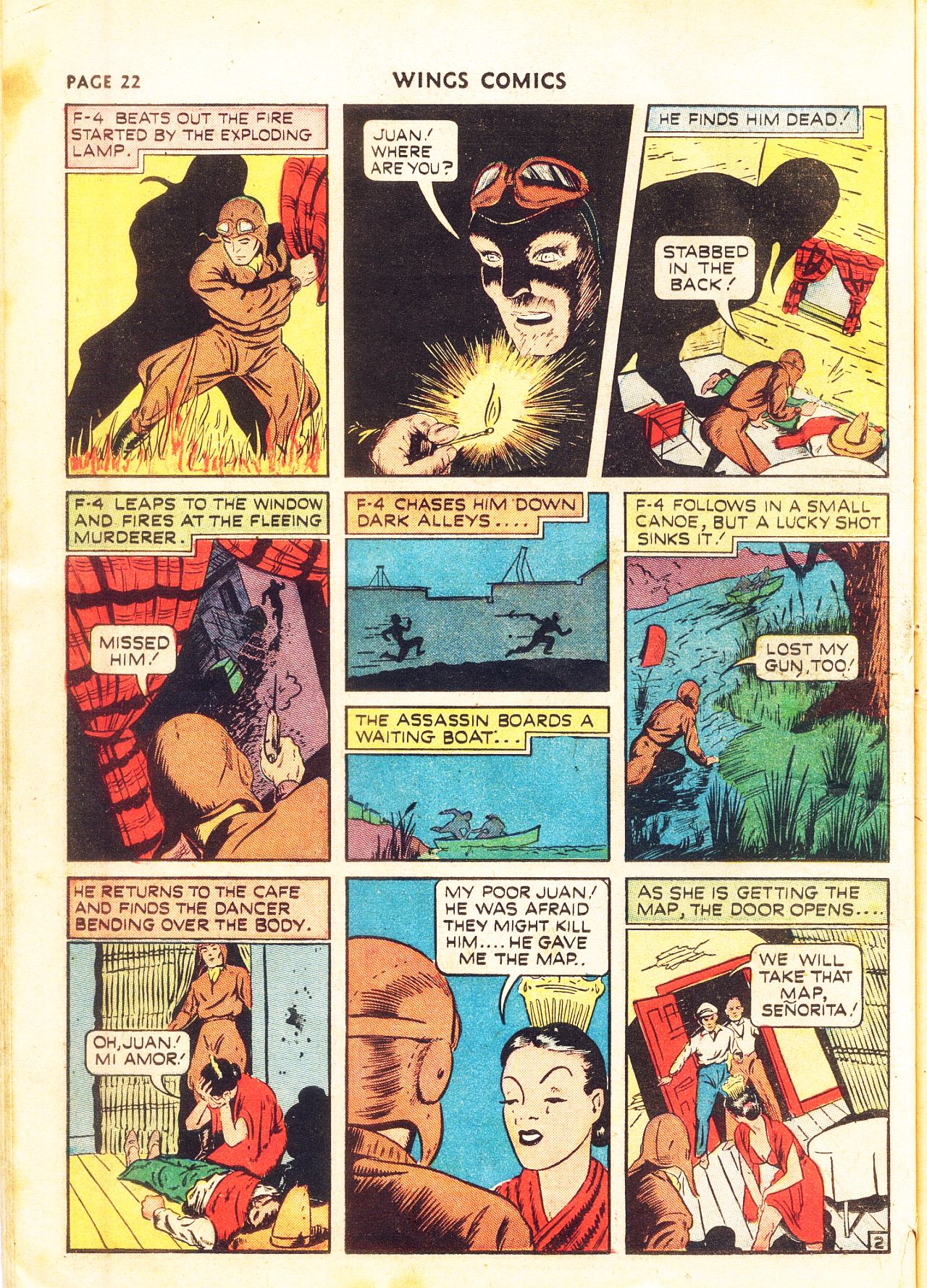 Read online Wings Comics comic -  Issue #11 - 24