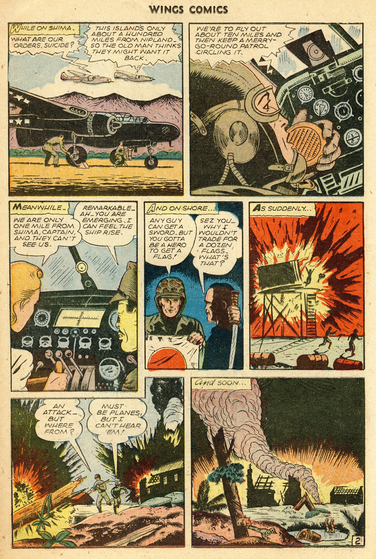 Read online Wings Comics comic -  Issue #64 - 14
