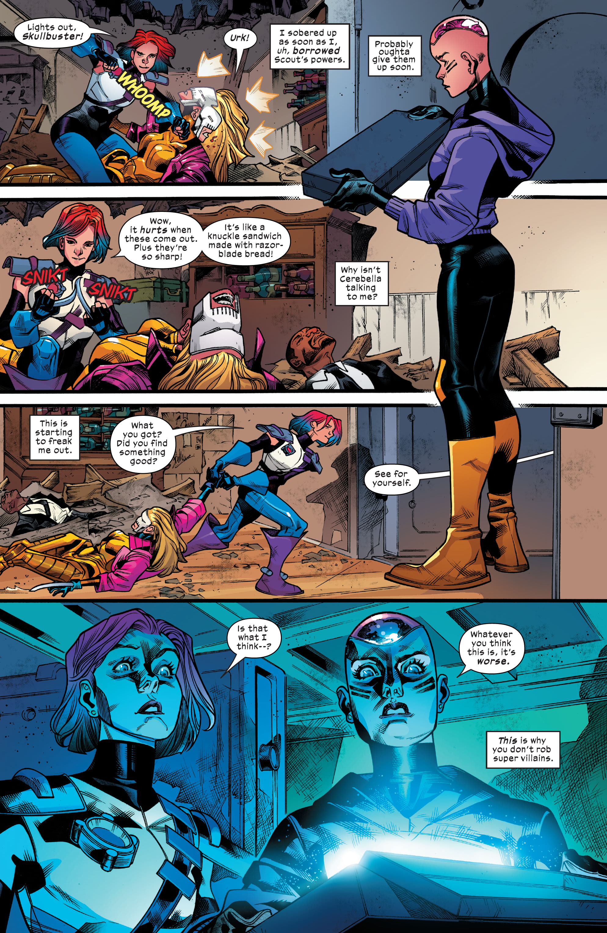 Read online New Mutants Lethal Legion comic -  Issue #3 - 5