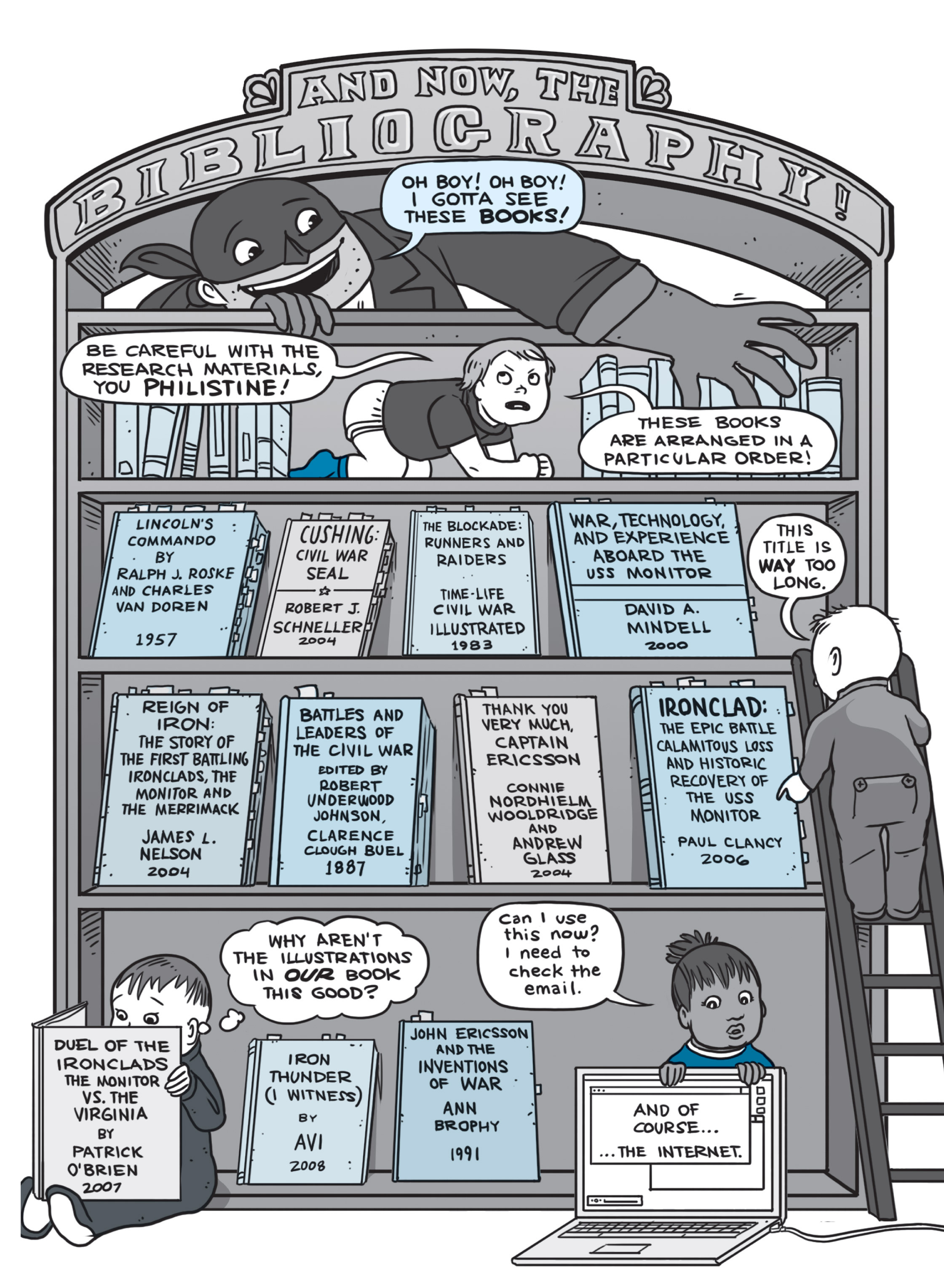 Read online Nathan Hale's Hazardous Tales comic -  Issue # TPB 2 - 128