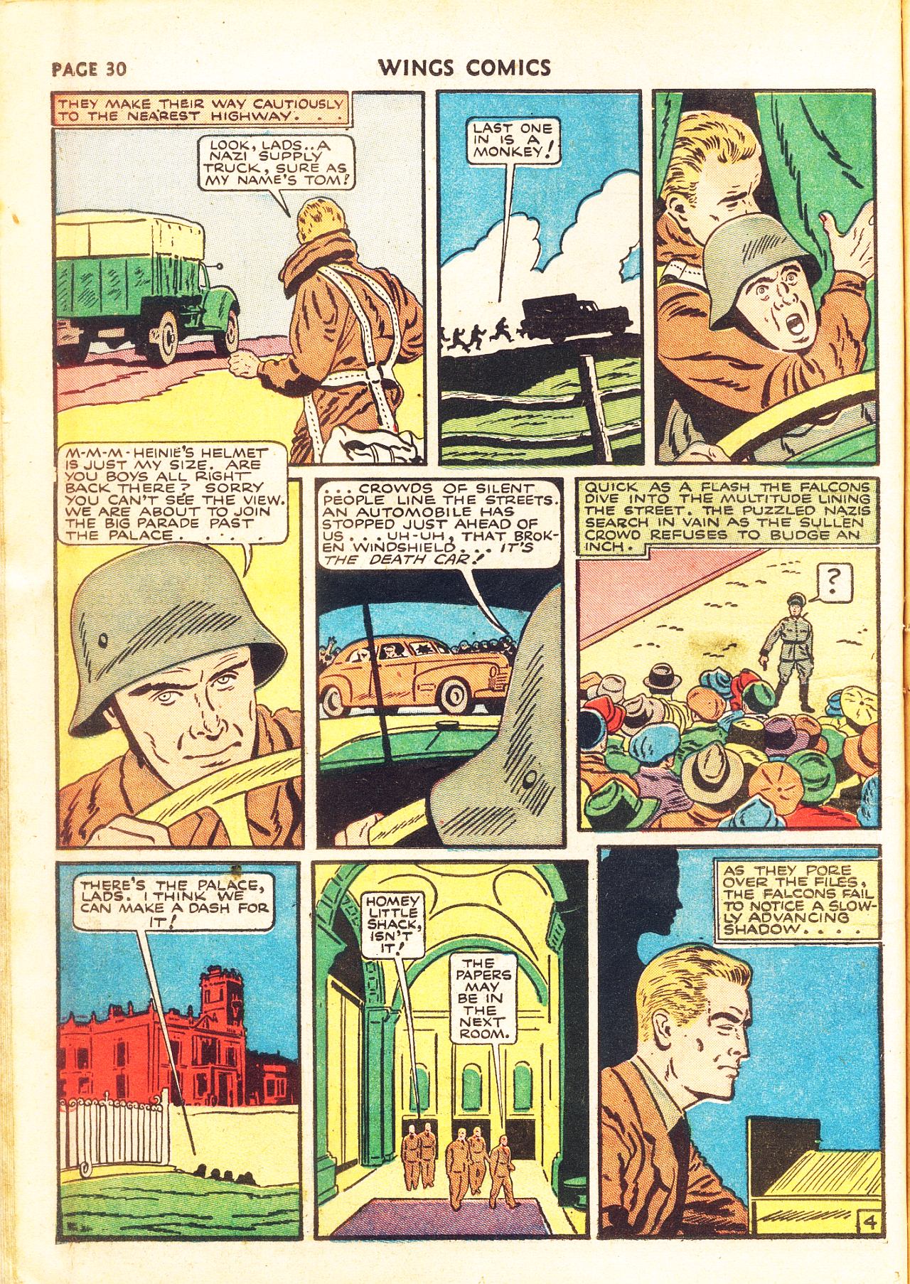 Read online Wings Comics comic -  Issue #11 - 32