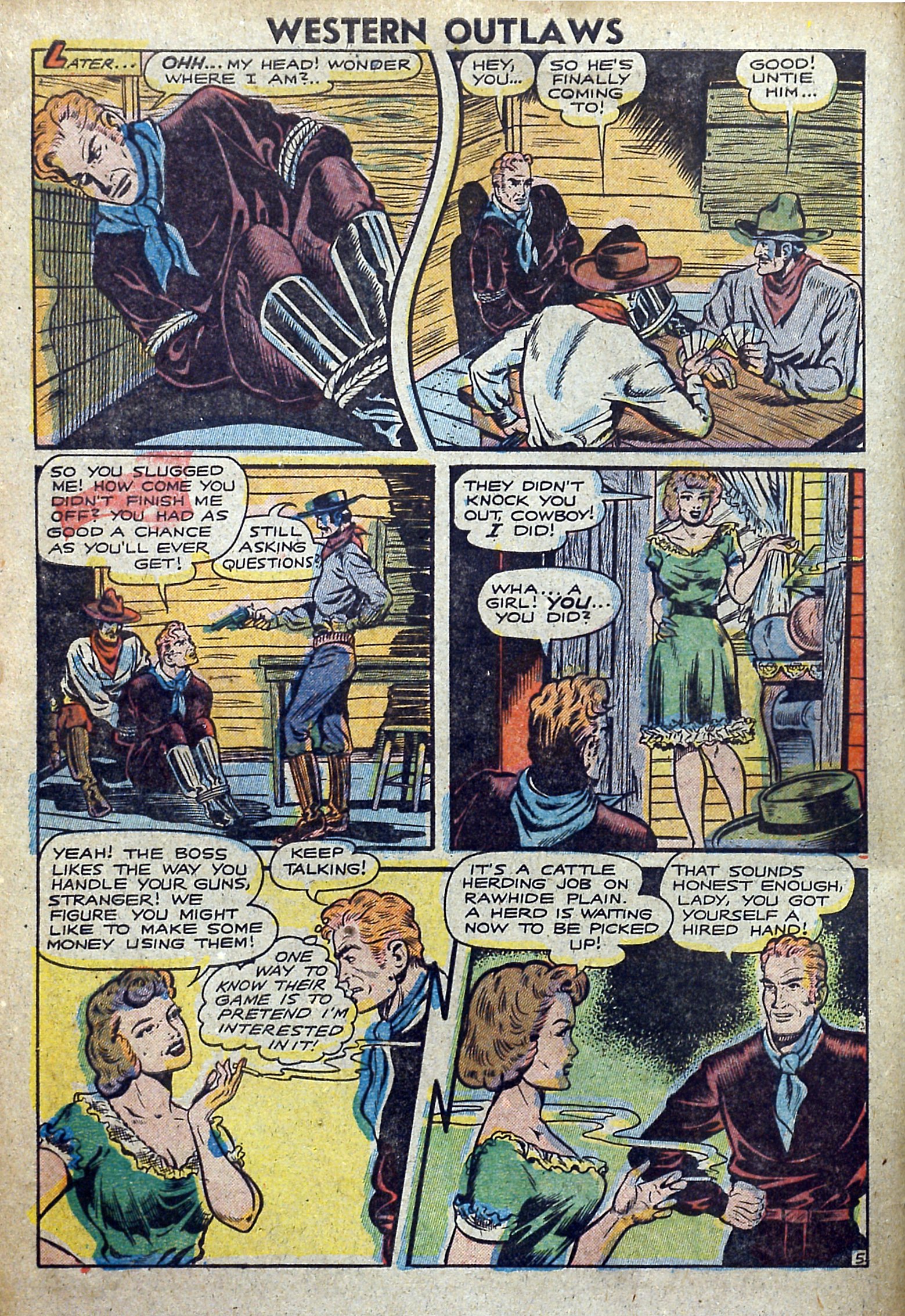Read online Western Outlaws (1948) comic -  Issue #17 - 6