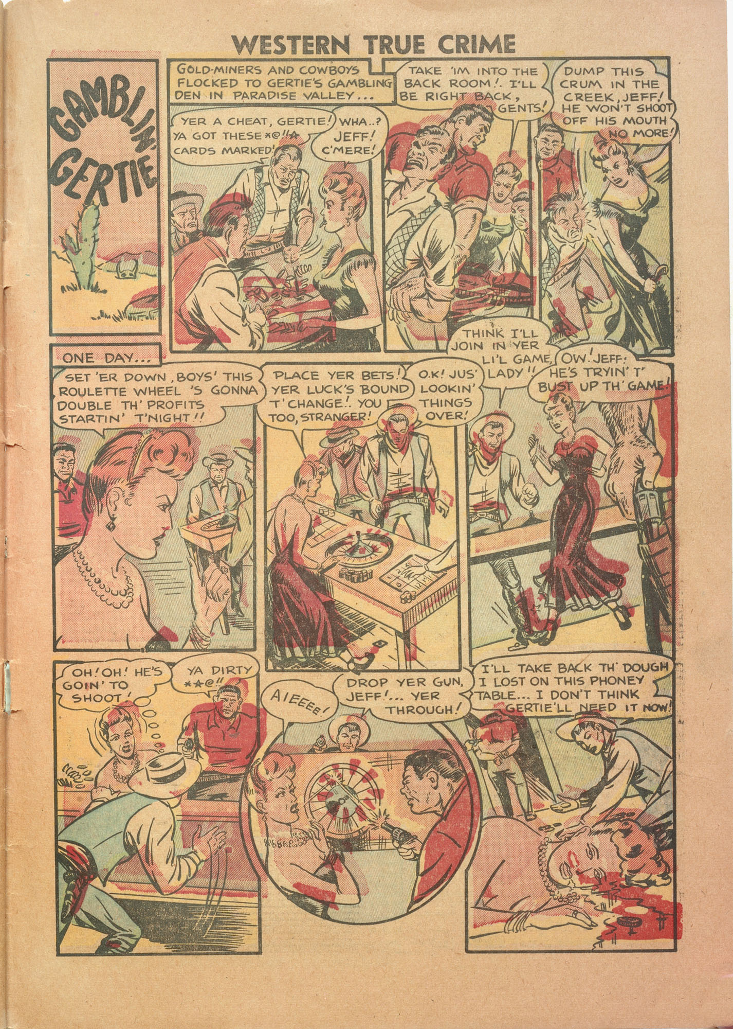 Read online Western True Crime comic -  Issue #1 - 33