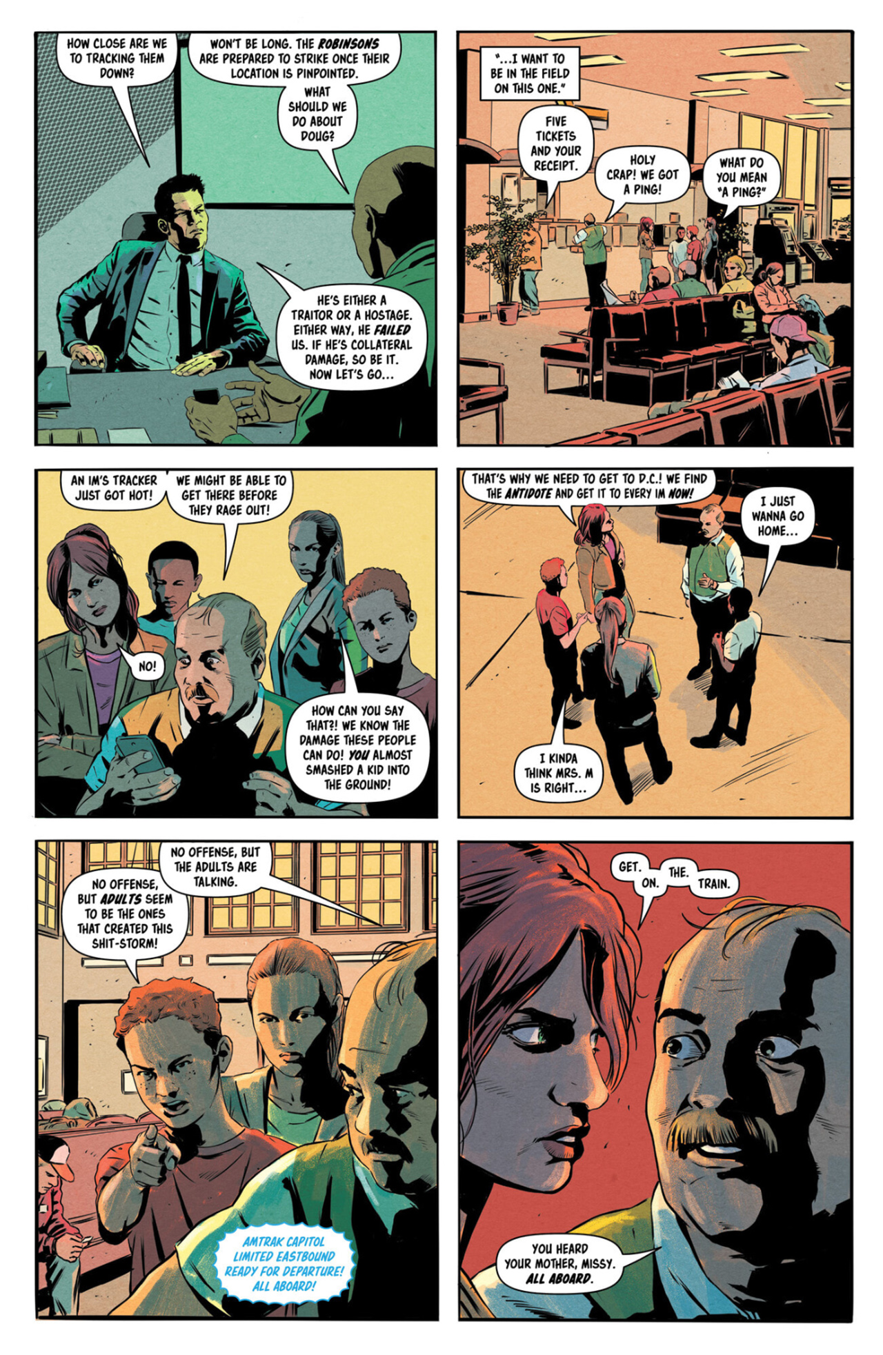 Read online The 06 Protocol comic -  Issue #3 - 5