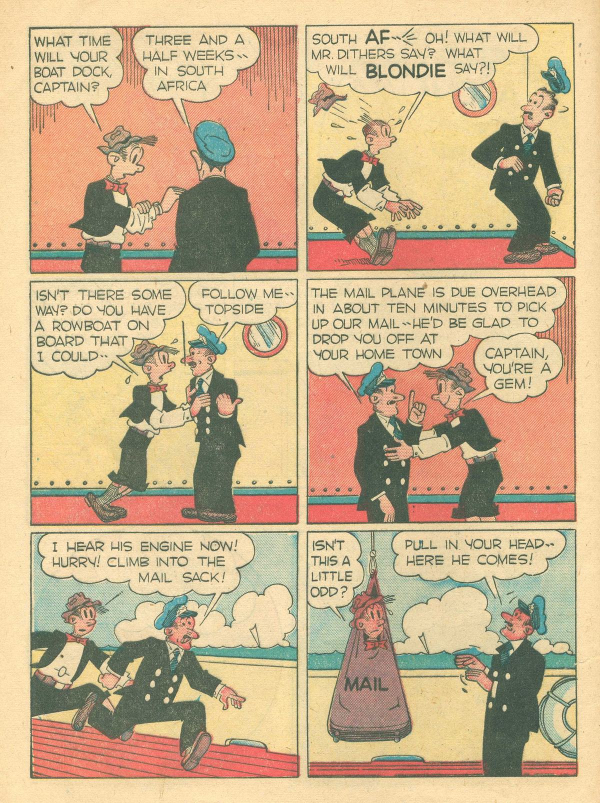 Read online Blondie Comics (1947) comic -  Issue #2 - 30
