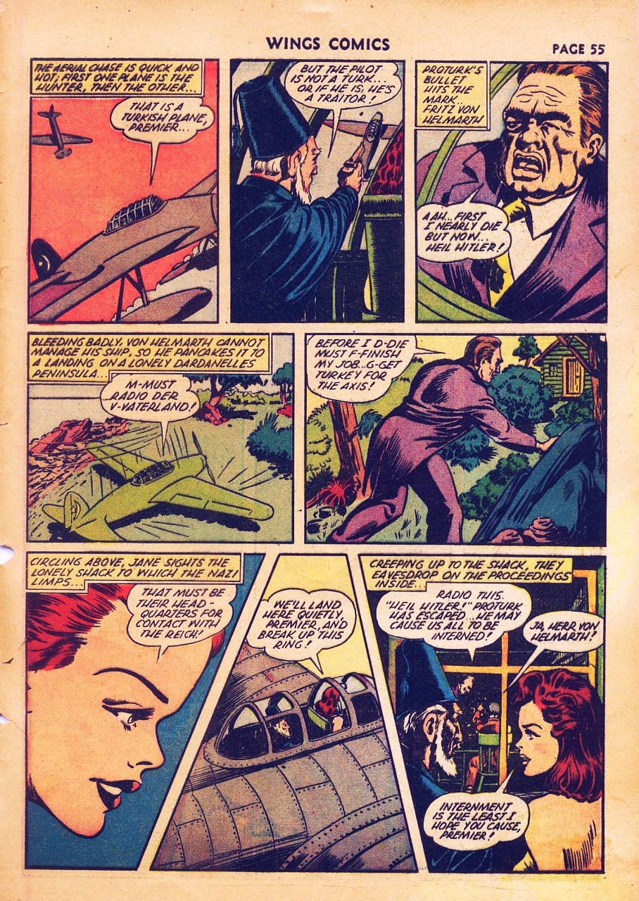 Read online Wings Comics comic -  Issue #28 - 57