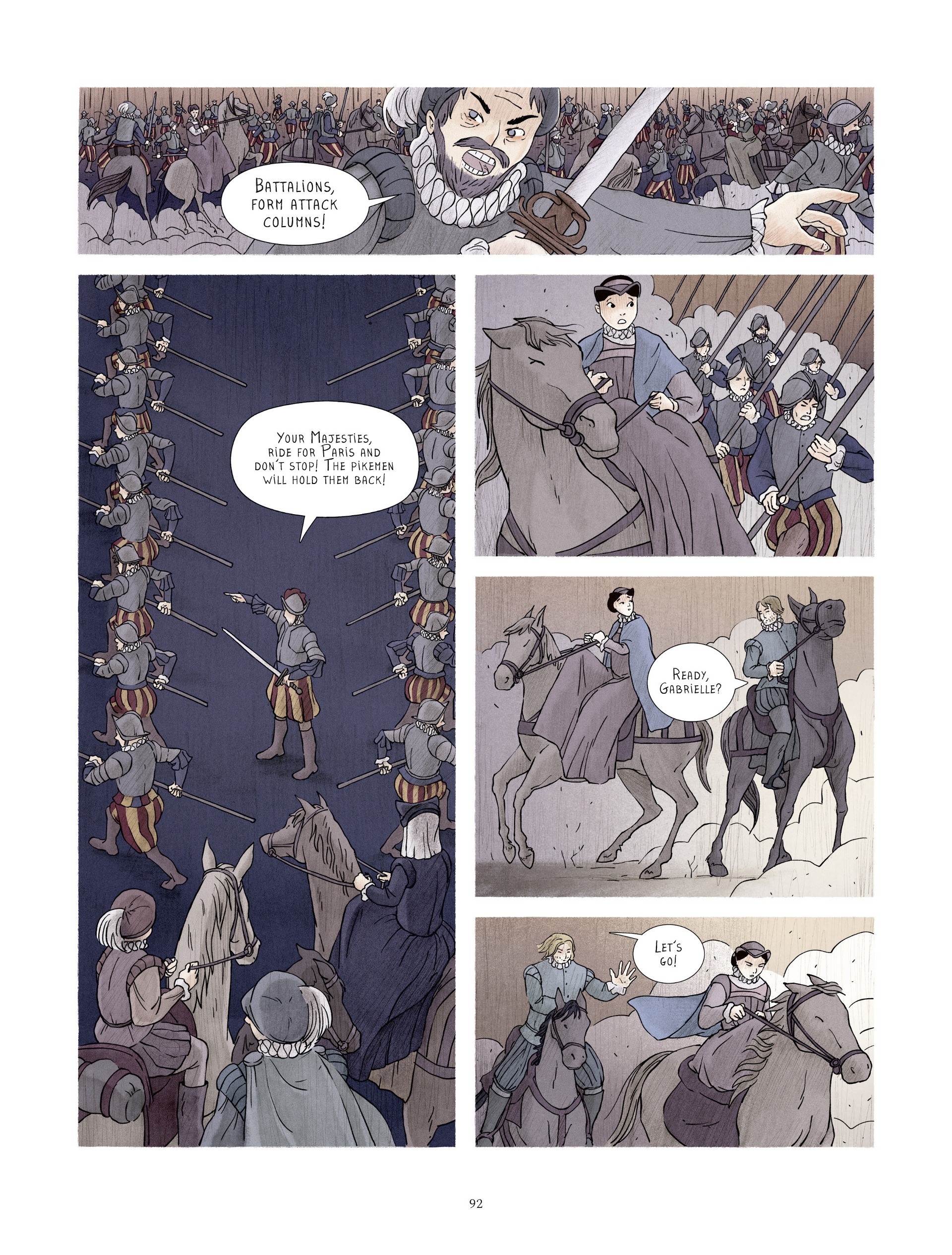 Read online Catherine de' Medici, The Flying Squadron: The Good Girl comic -  Issue # TPB - 89
