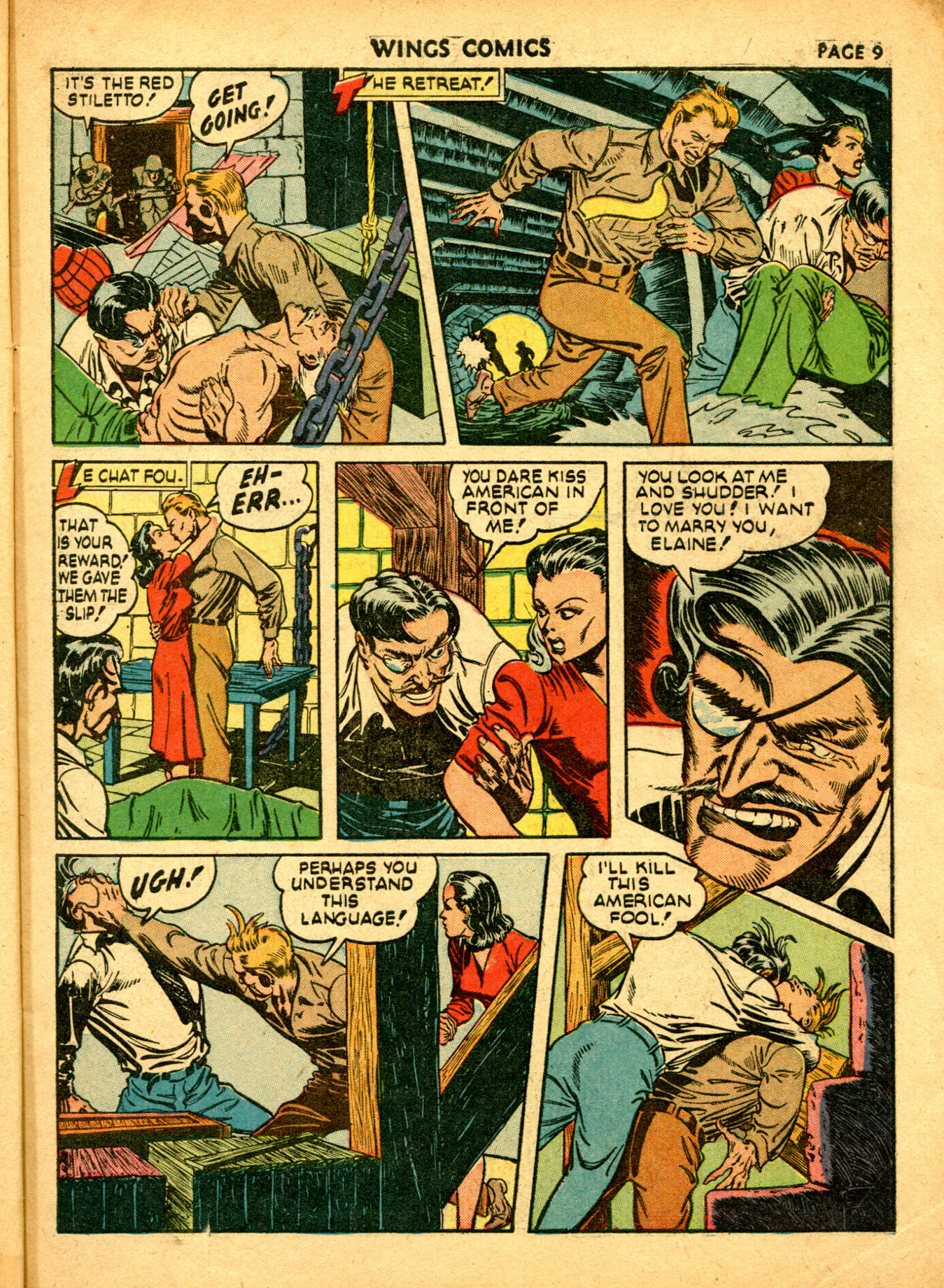 Read online Wings Comics comic -  Issue #19 - 12