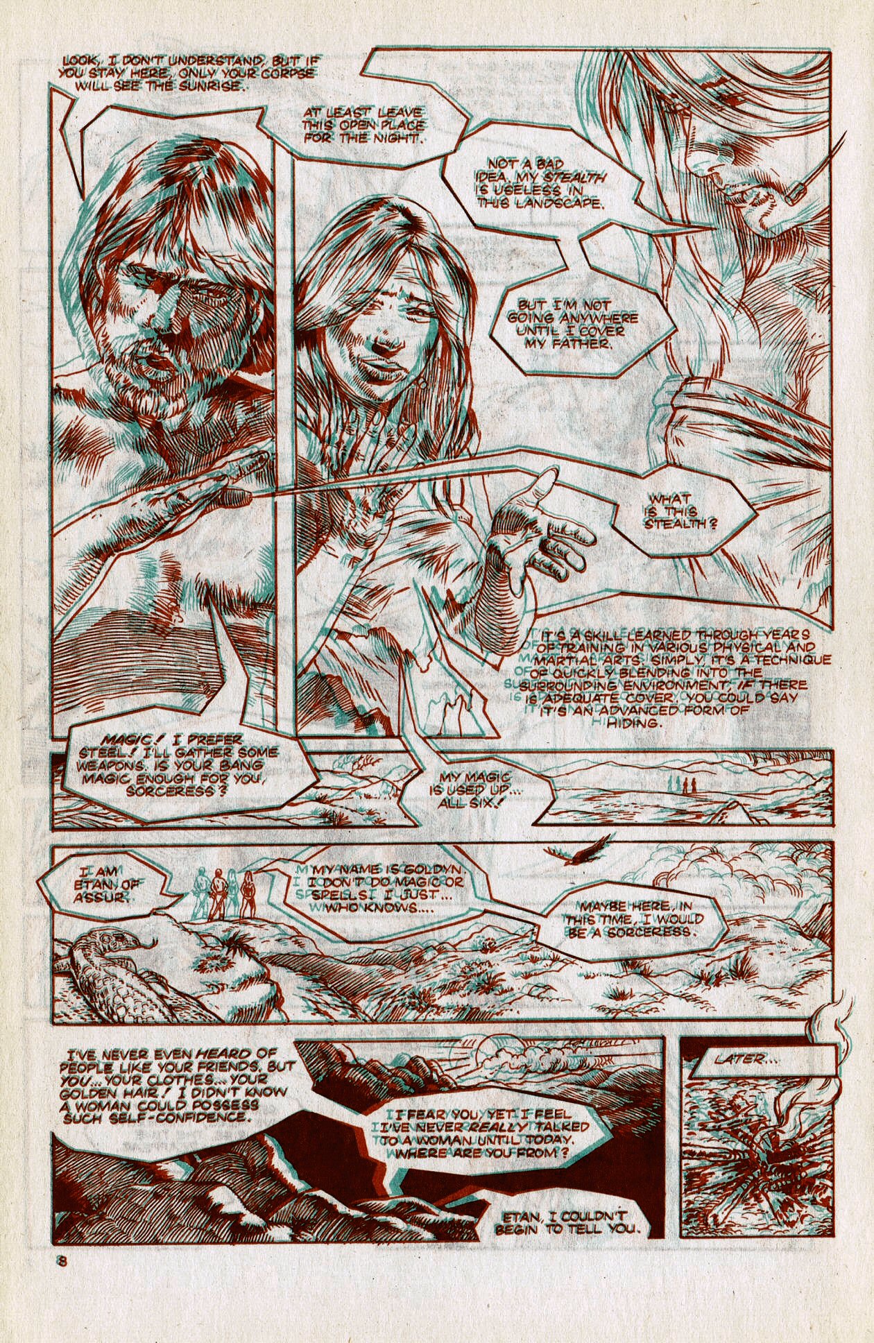 Read online Blackthorne 3-D Series comic -  Issue #4 - 10