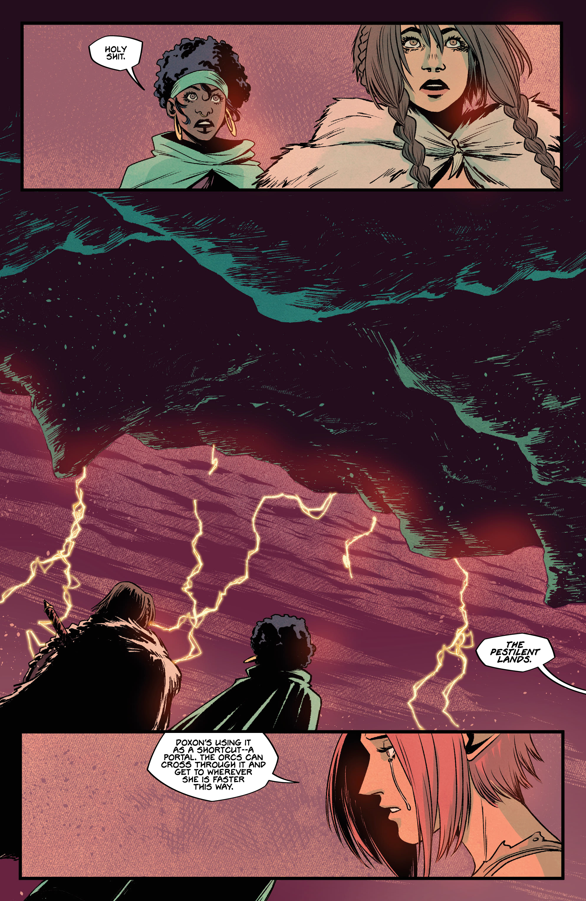 Read online Queen of Swords: A Barbaric Story comic -  Issue #1 - 34