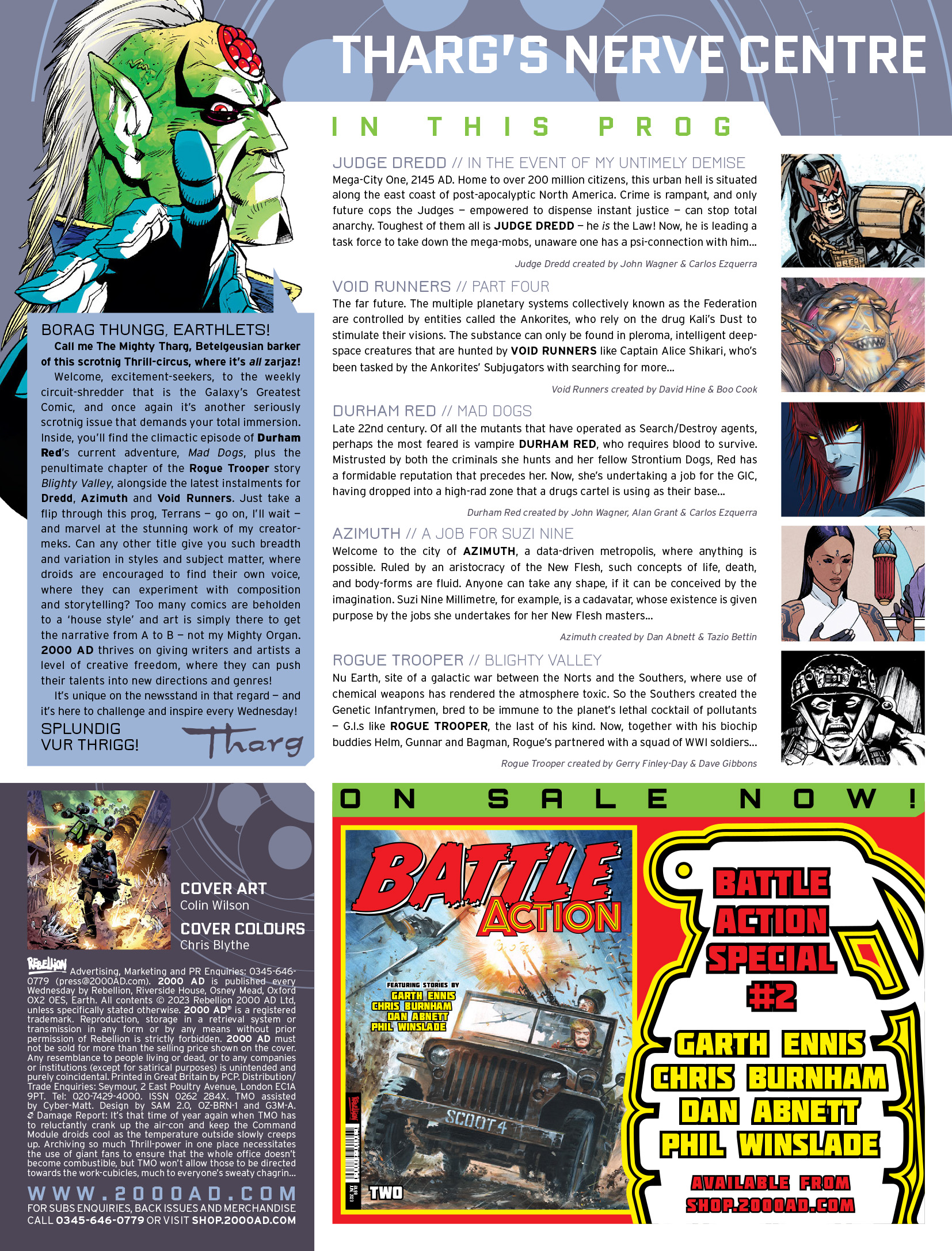 Read online 2000 AD comic -  Issue #2338 - 2