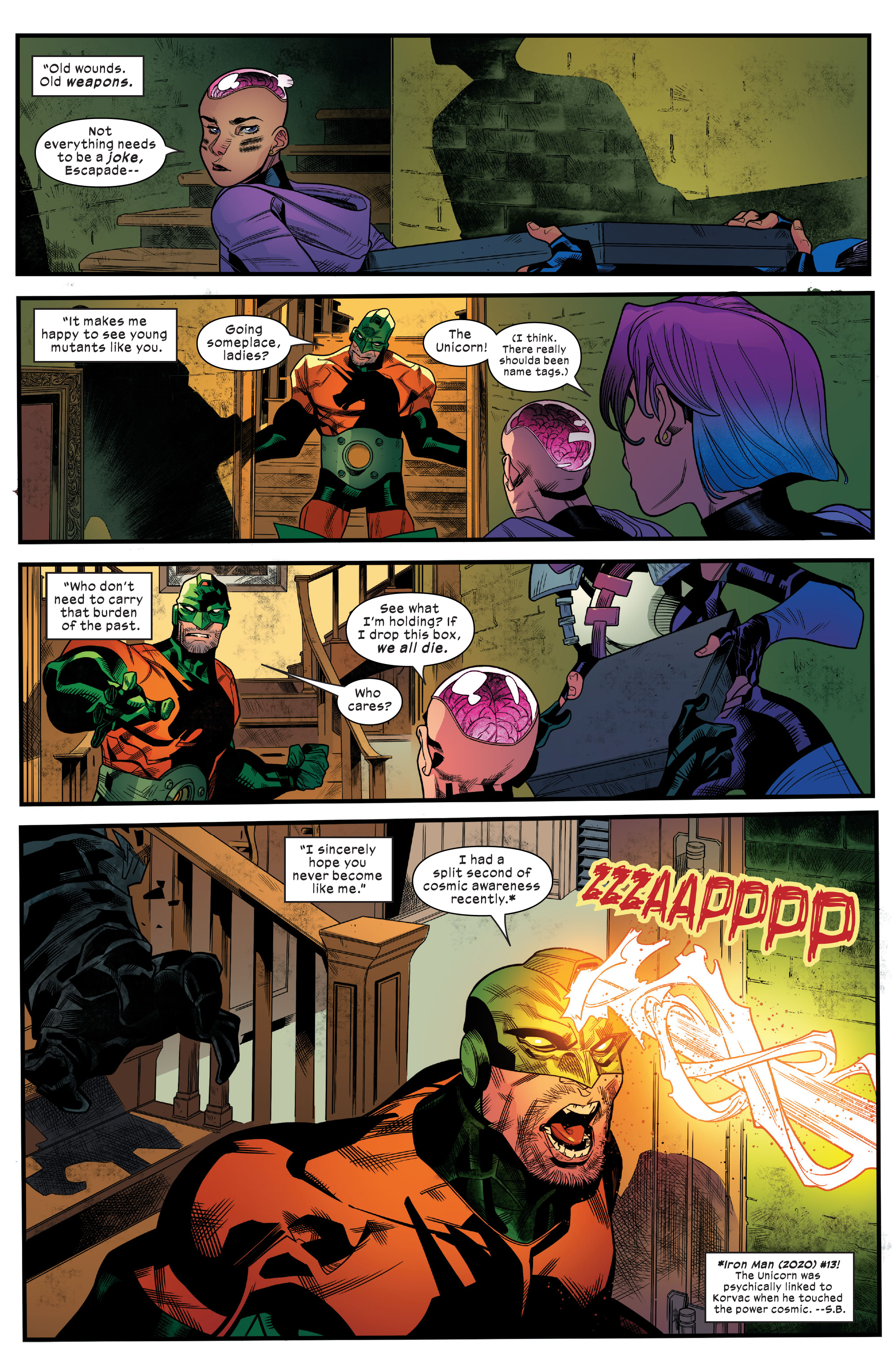Read online New Mutants Lethal Legion comic -  Issue #3 - 13