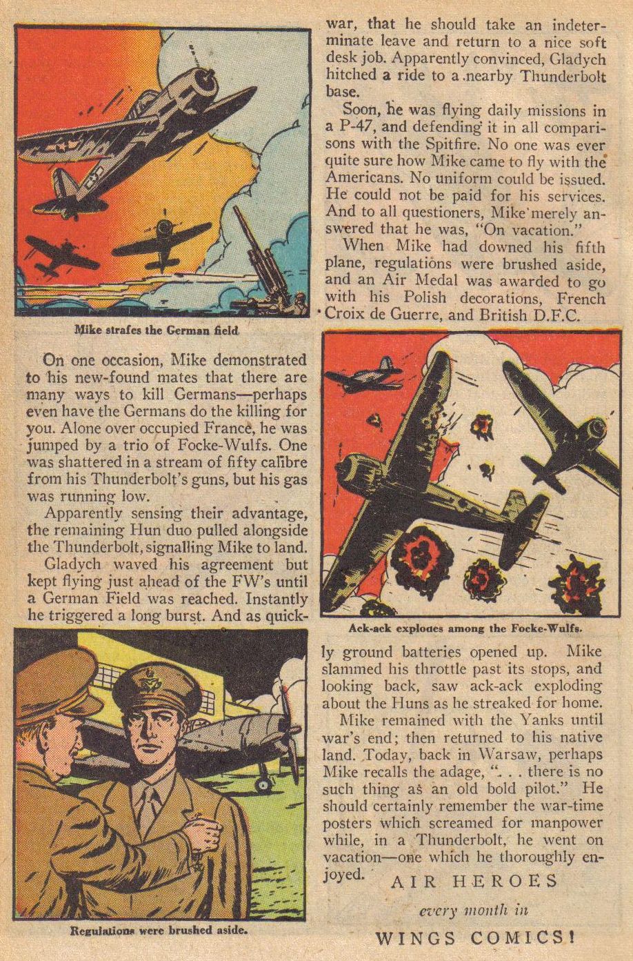 Read online Wings Comics comic -  Issue #91 - 35