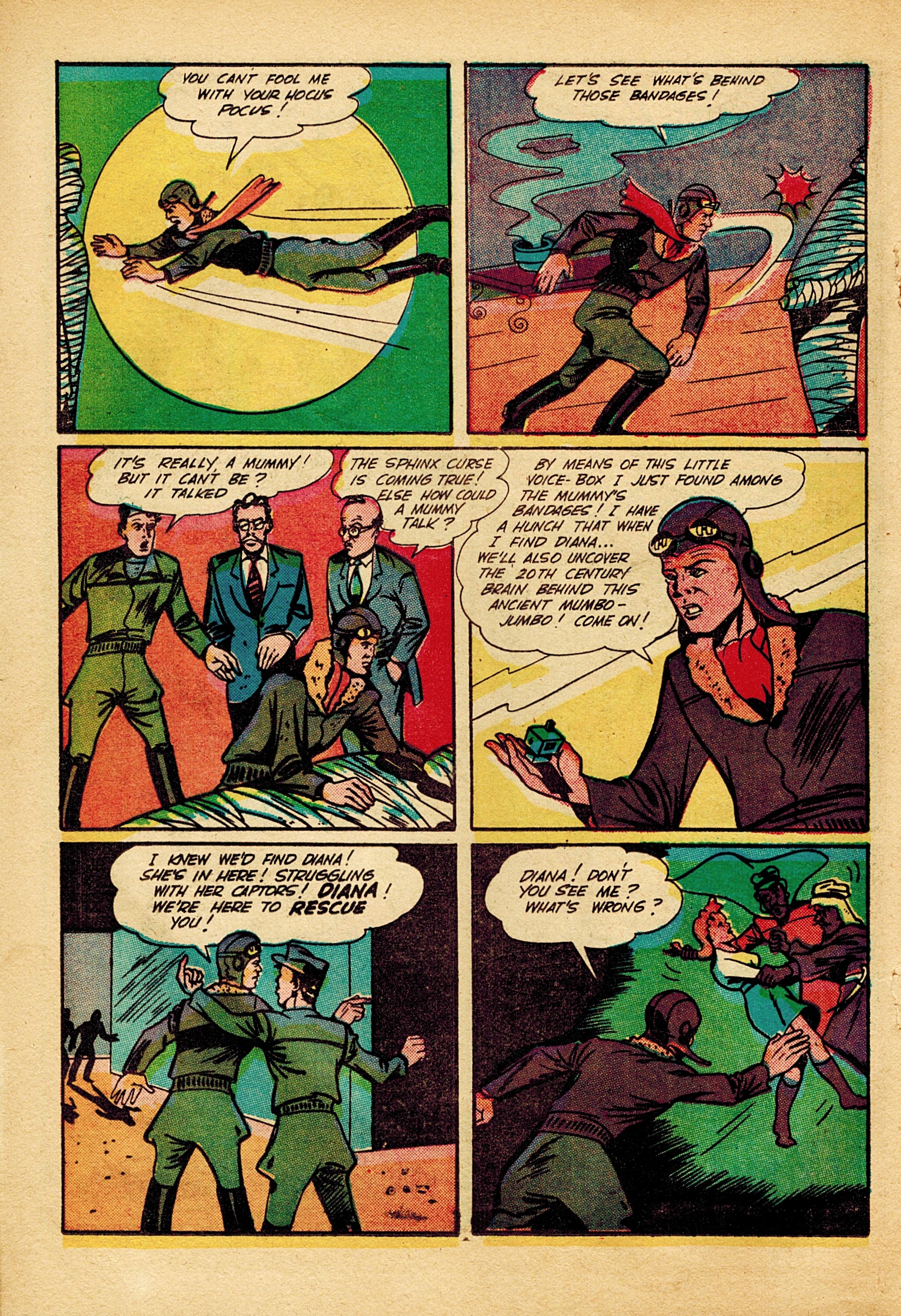 Read online Rocket Kelly (1945) comic -  Issue #3 - 22