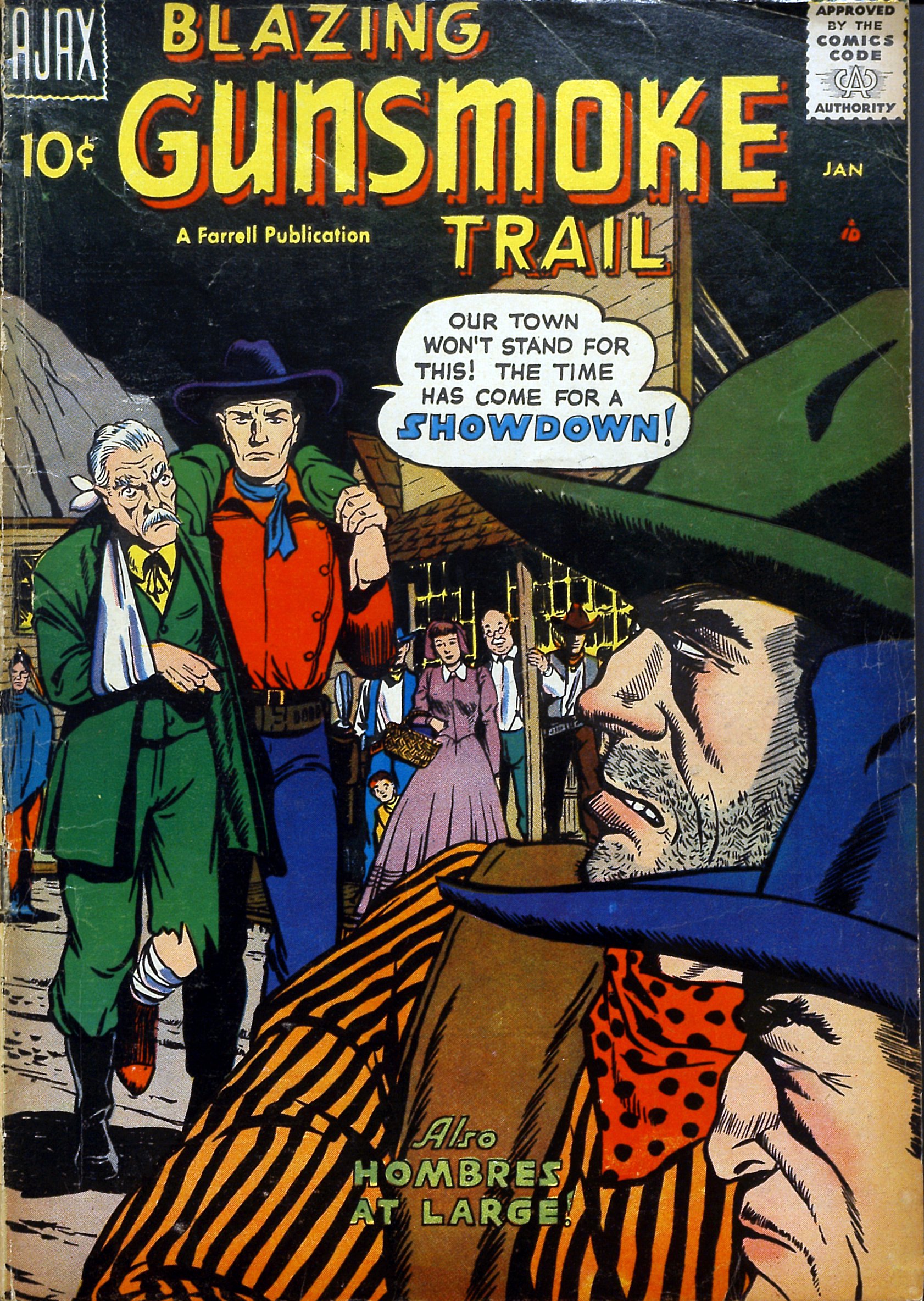 Read online Gunsmoke Trail comic -  Issue #4 - 1