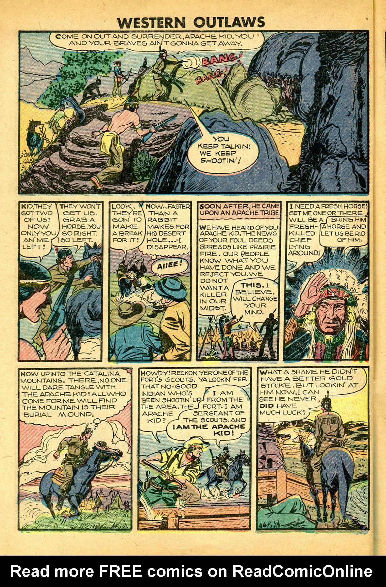 Read online Western Outlaws (1948) comic -  Issue #21 - 14