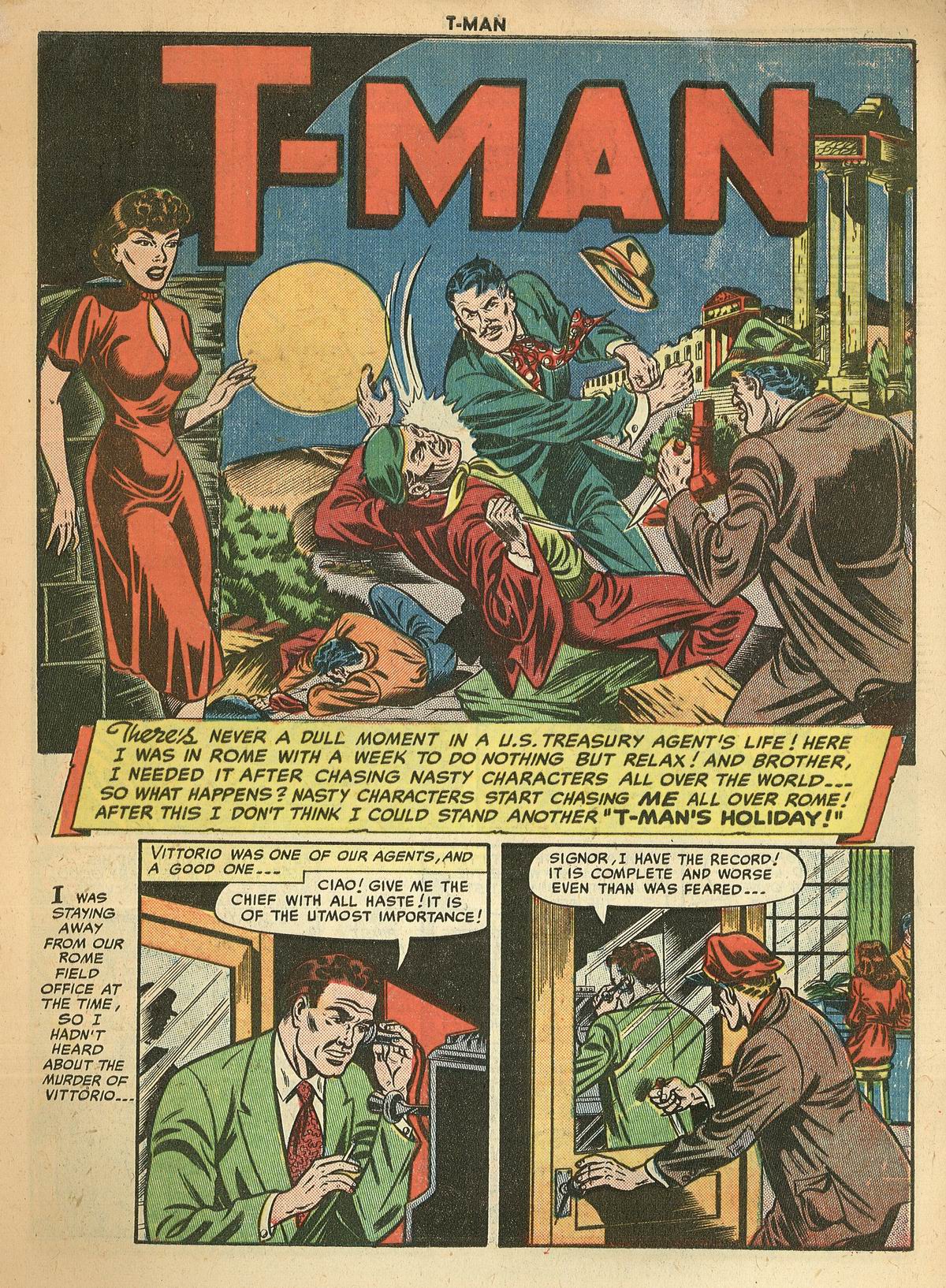 Read online T-Man: World Wide Trouble Shooter comic -  Issue #1 - 3