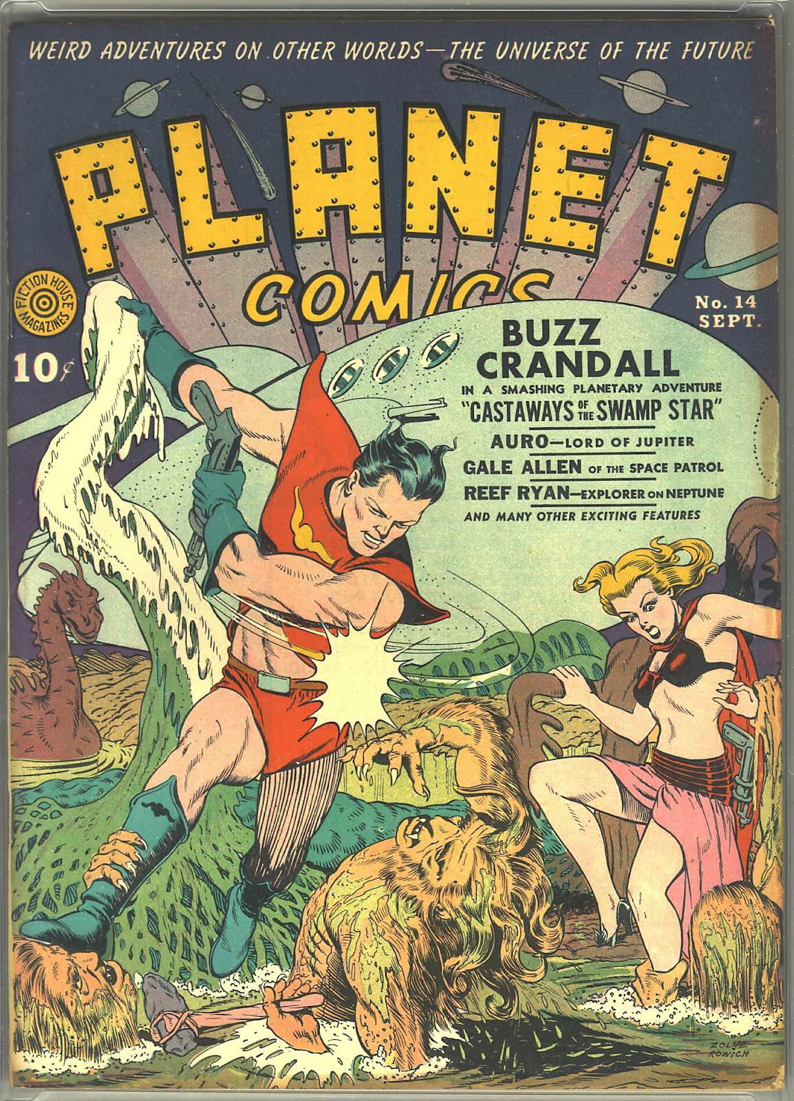 Planet Comics (1944) issue 14 - Page 1