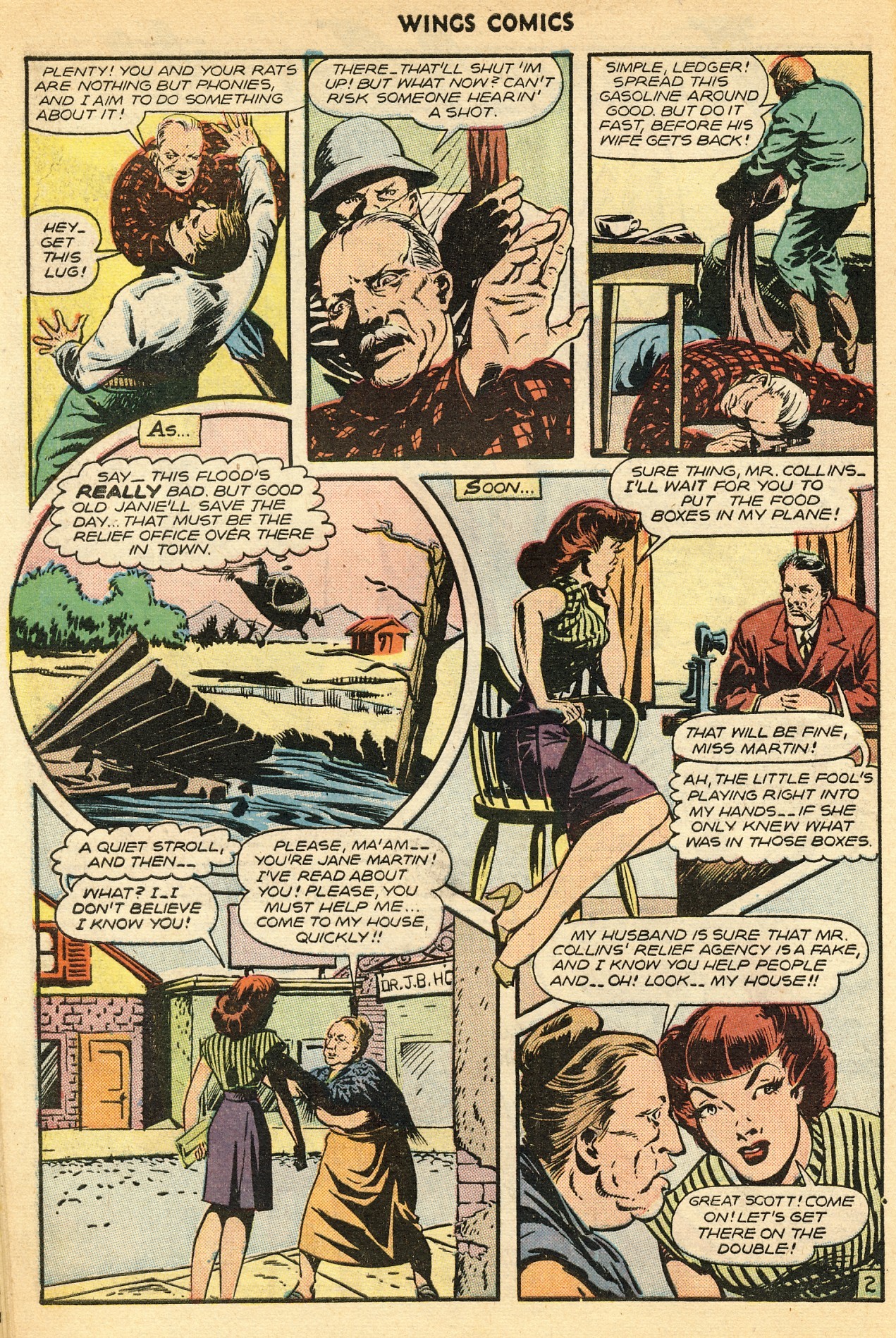 Read online Wings Comics comic -  Issue #82 - 14