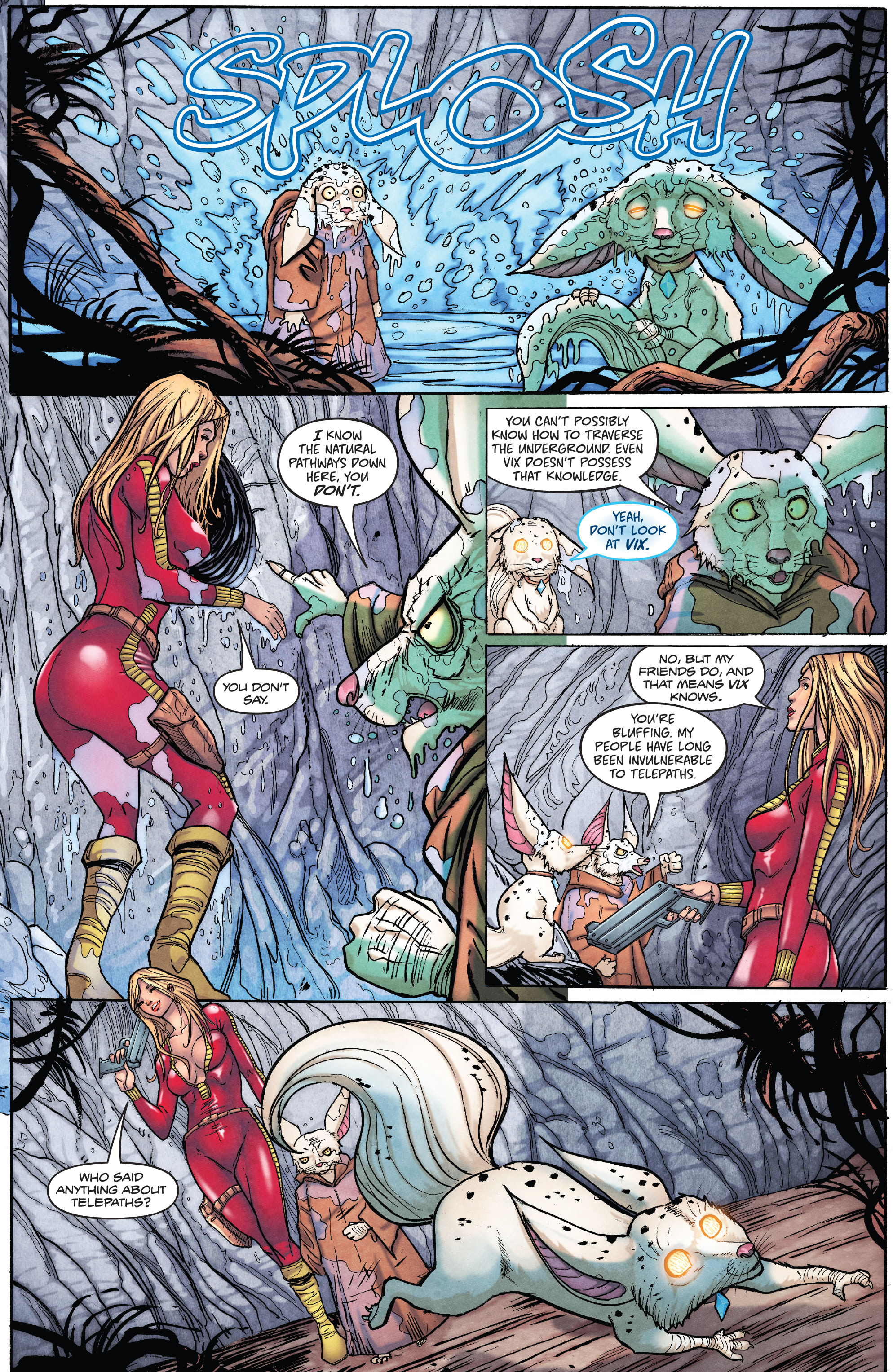 Read online Barbarella: The Center Cannot Hold comic -  Issue #3 - 19