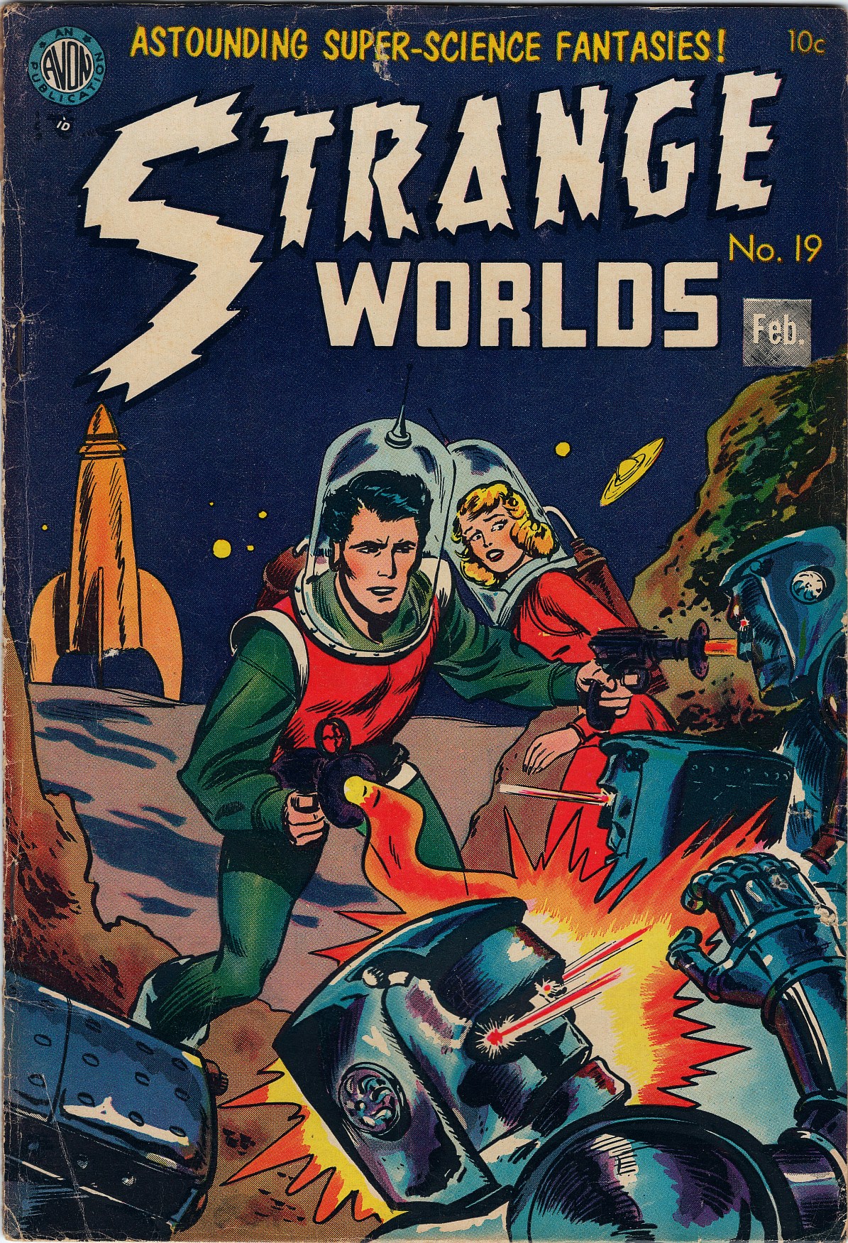 Read online Strange Worlds (1950) comic -  Issue #19 - 1