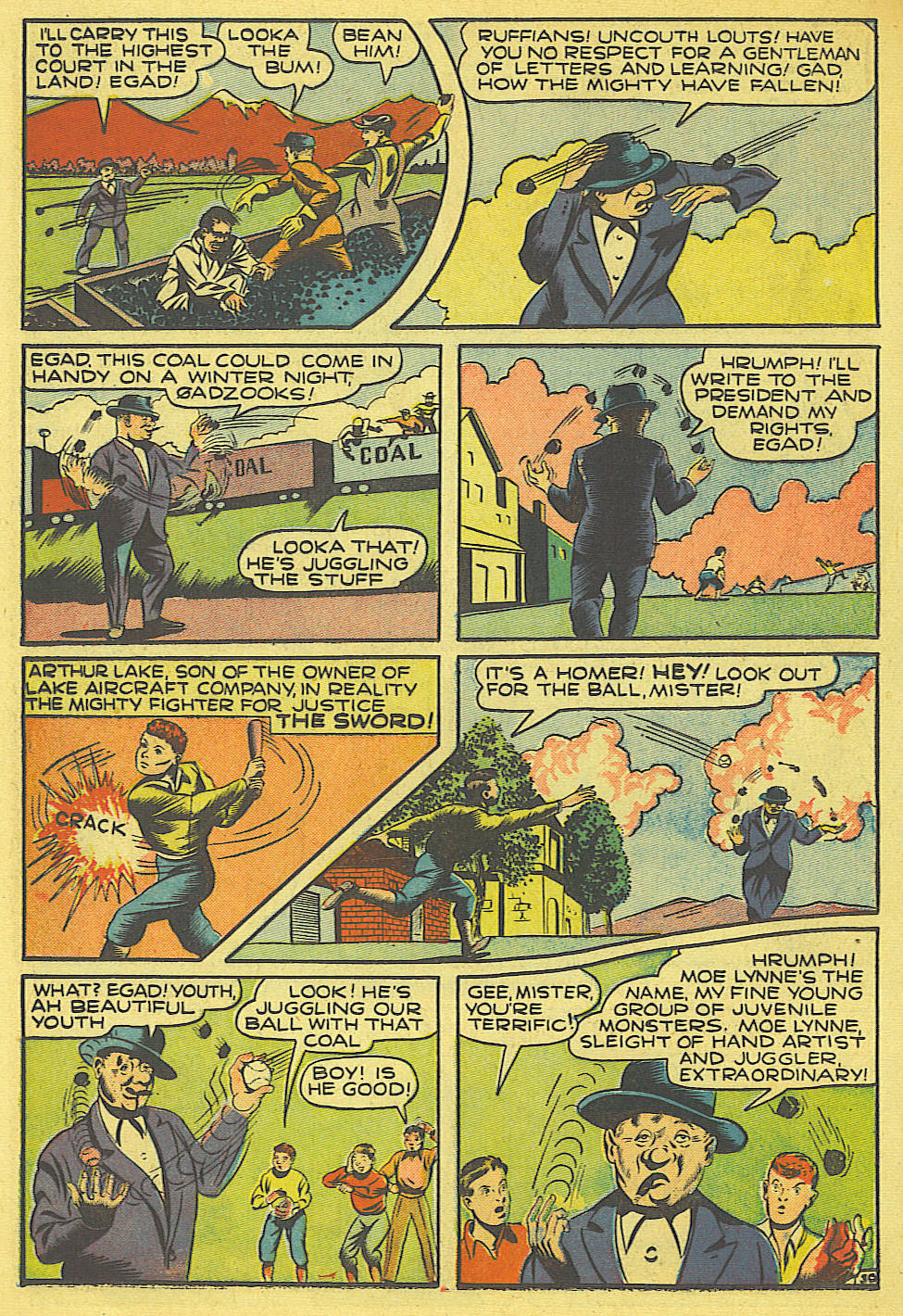 Read online Super-Mystery Comics comic -  Issue #18 - 31