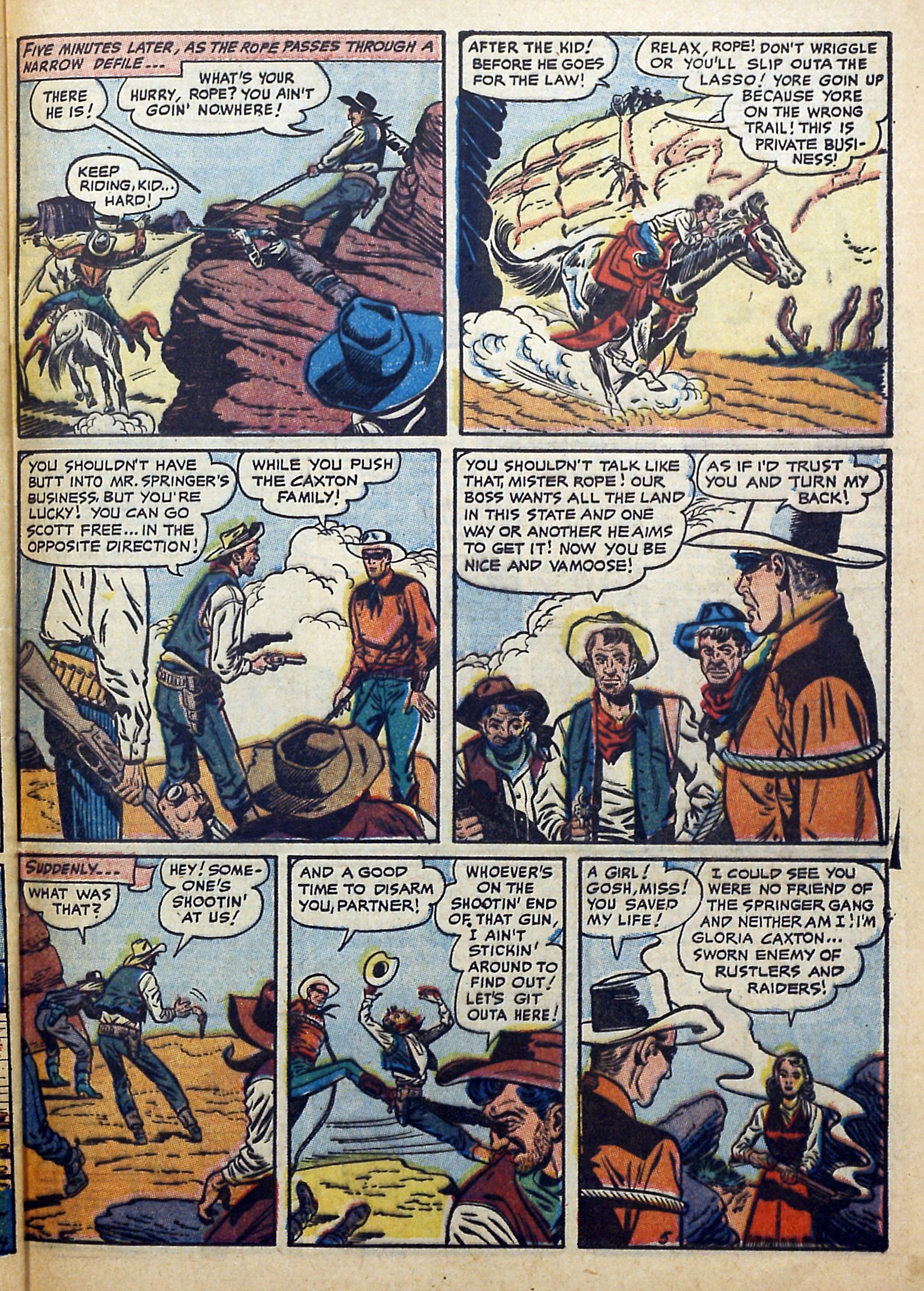 Read online Gunsmoke Trail comic -  Issue #4 - 31