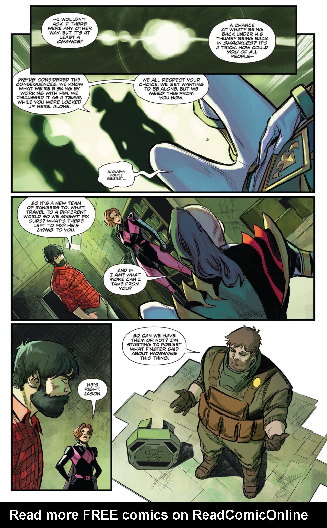 Read online Power Rangers Unlimited comic -  Issue # The Coinless - 32
