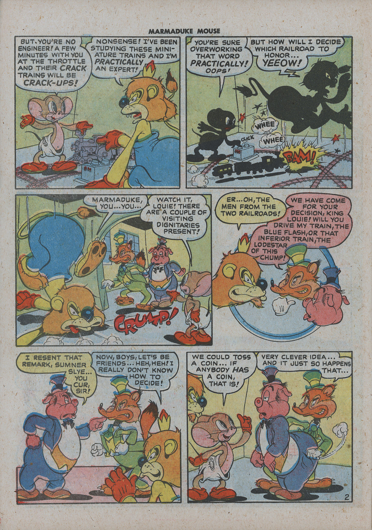 Read online Marmaduke Mouse comic -  Issue #14 - 16