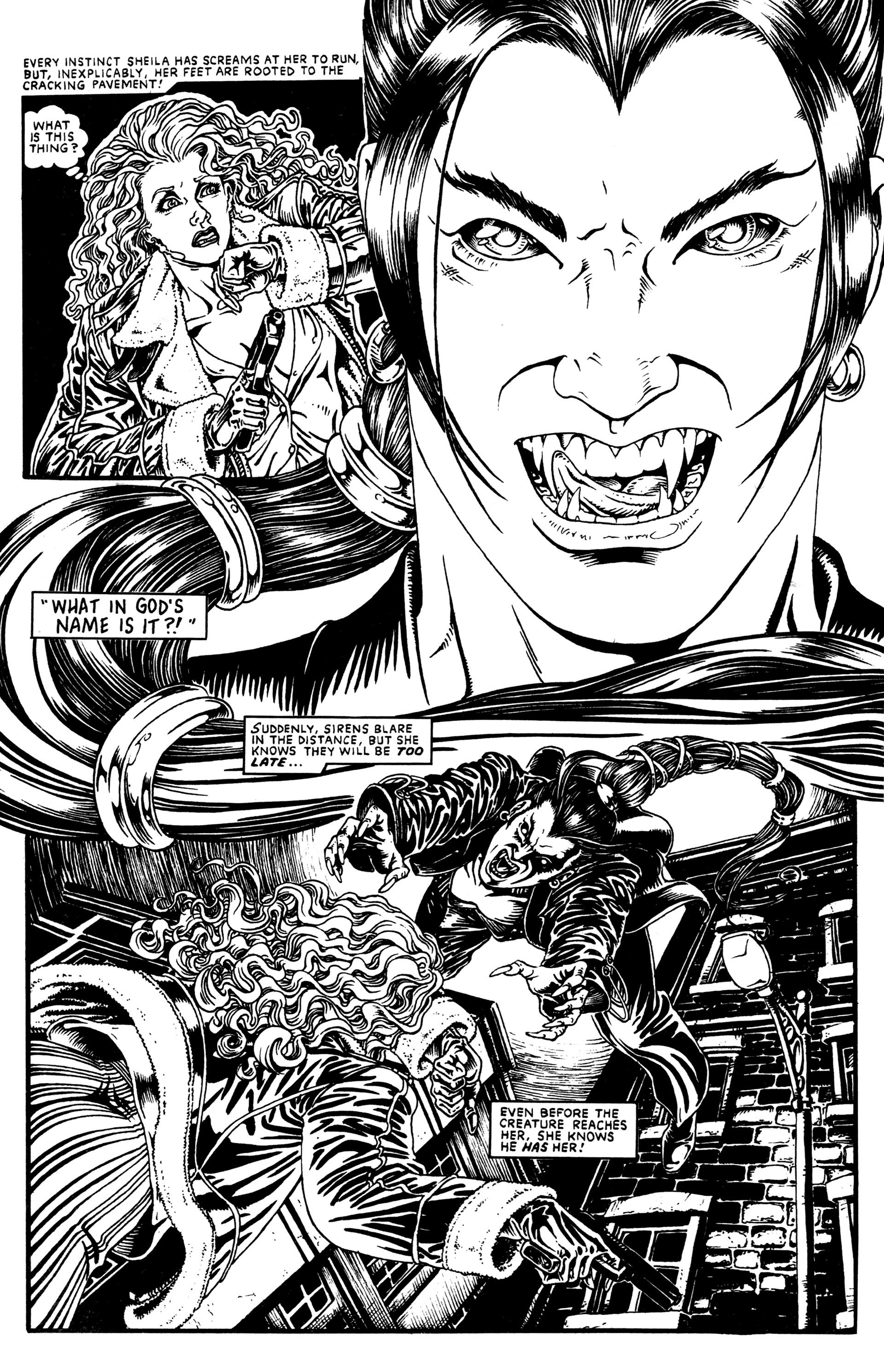 Read online Sheila Trent: Vampire Hunter comic -  Issue #1 - 18