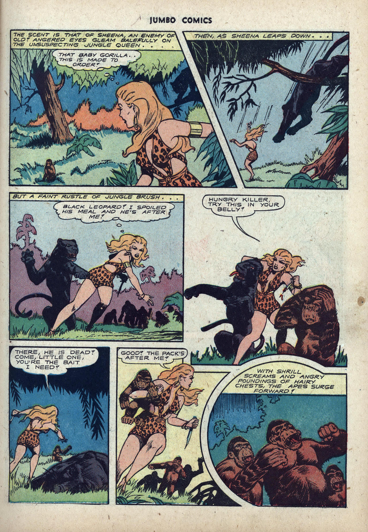 Read online Jumbo Comics comic -  Issue #60 - 11