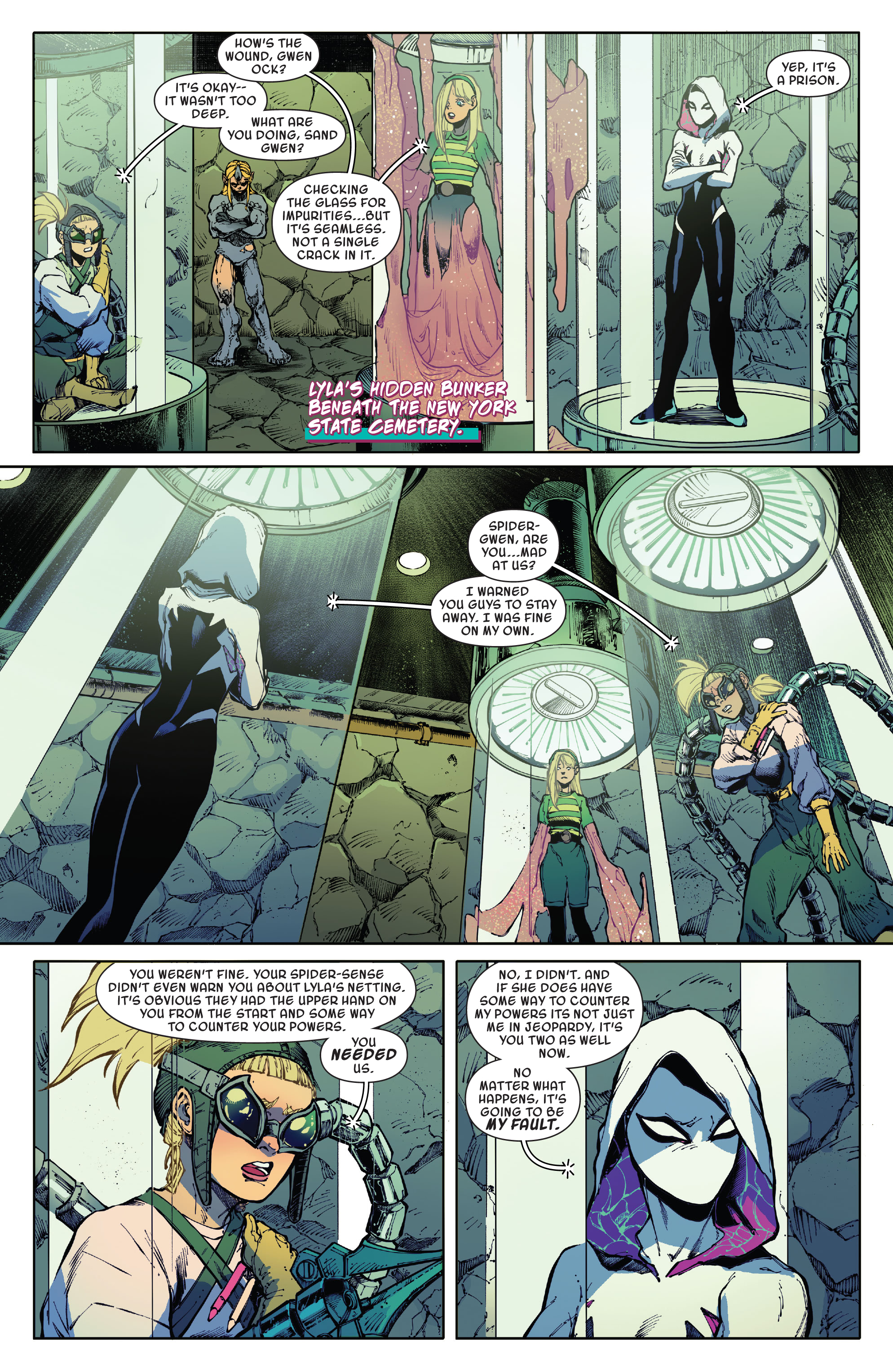 Read online Spider-Gwen: Shadow Clones comic -  Issue #4 - 3