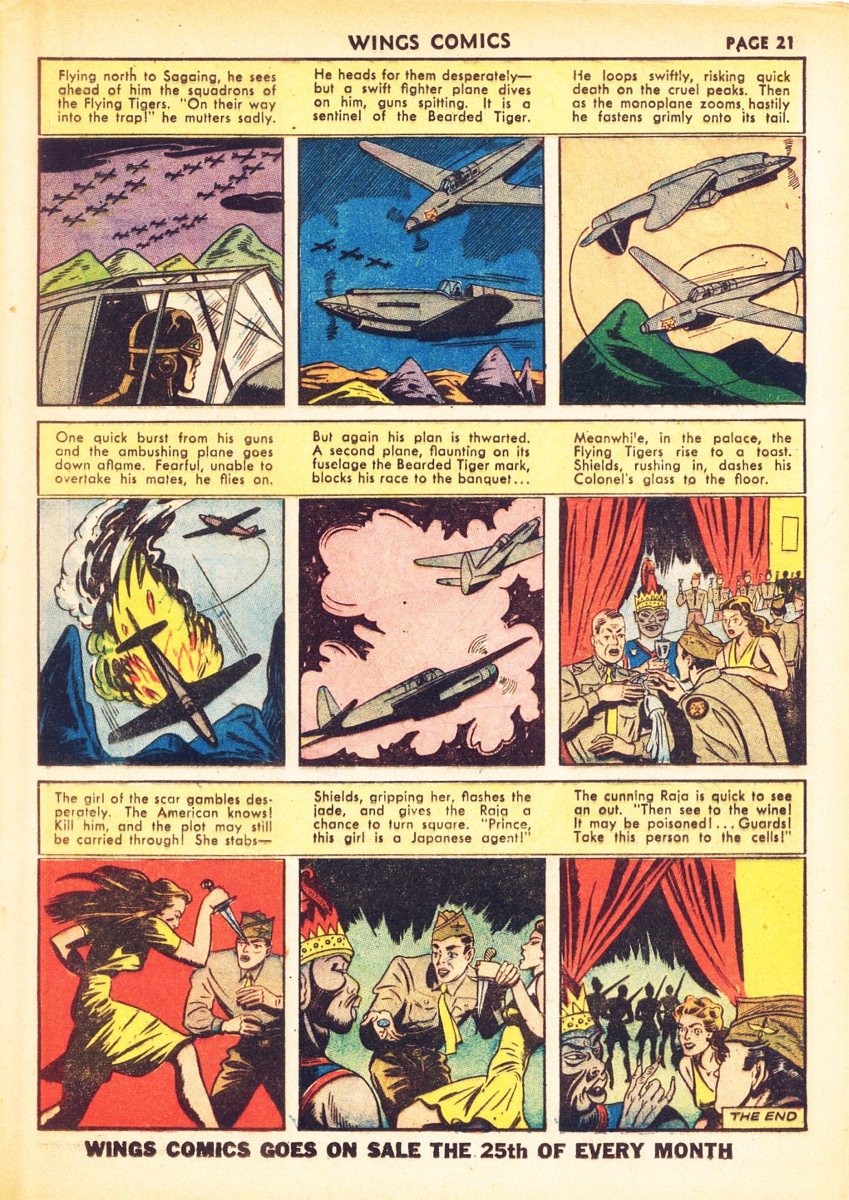 Read online Wings Comics comic -  Issue #24 - 23