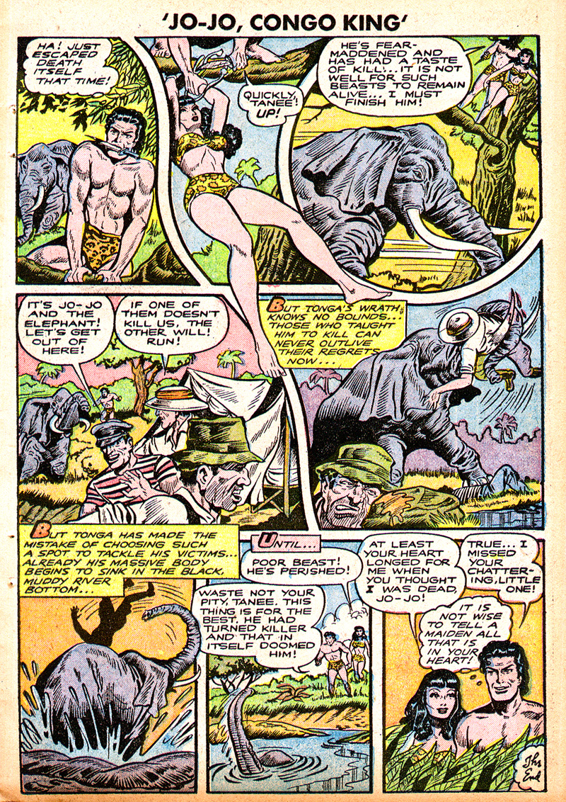 Read online All Great Jungle Adventures comic -  Issue # TPB - 33