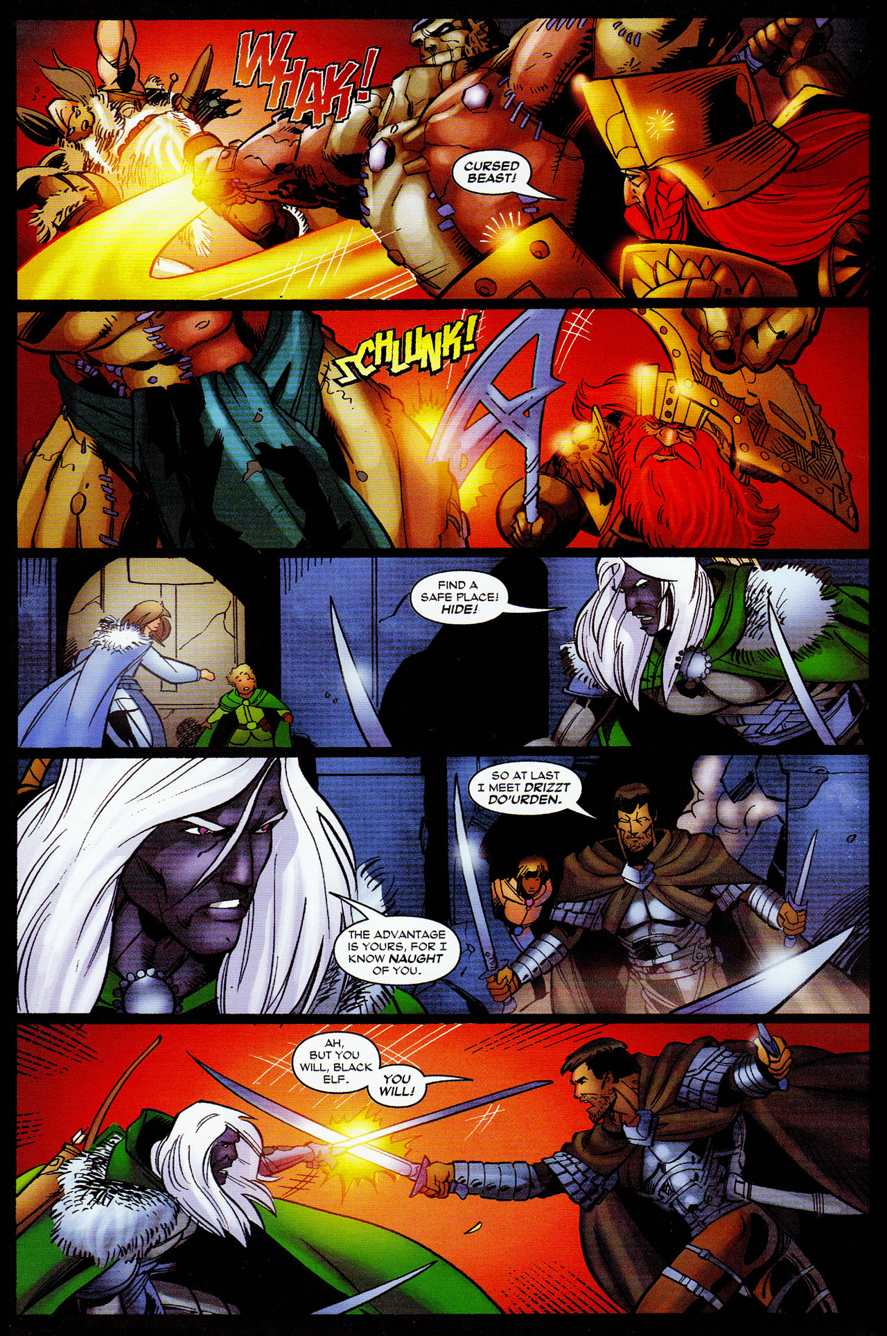 Read online Forgotten Realms: Streams of Silver comic -  Issue #3 - 16