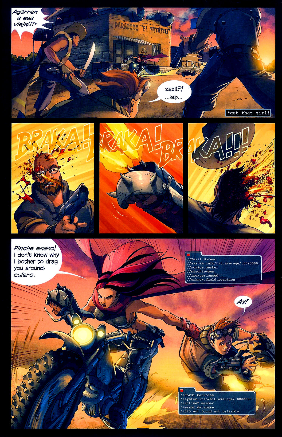 Read online El Arsenal: Unknown Enemy comic -  Issue #1 - 15